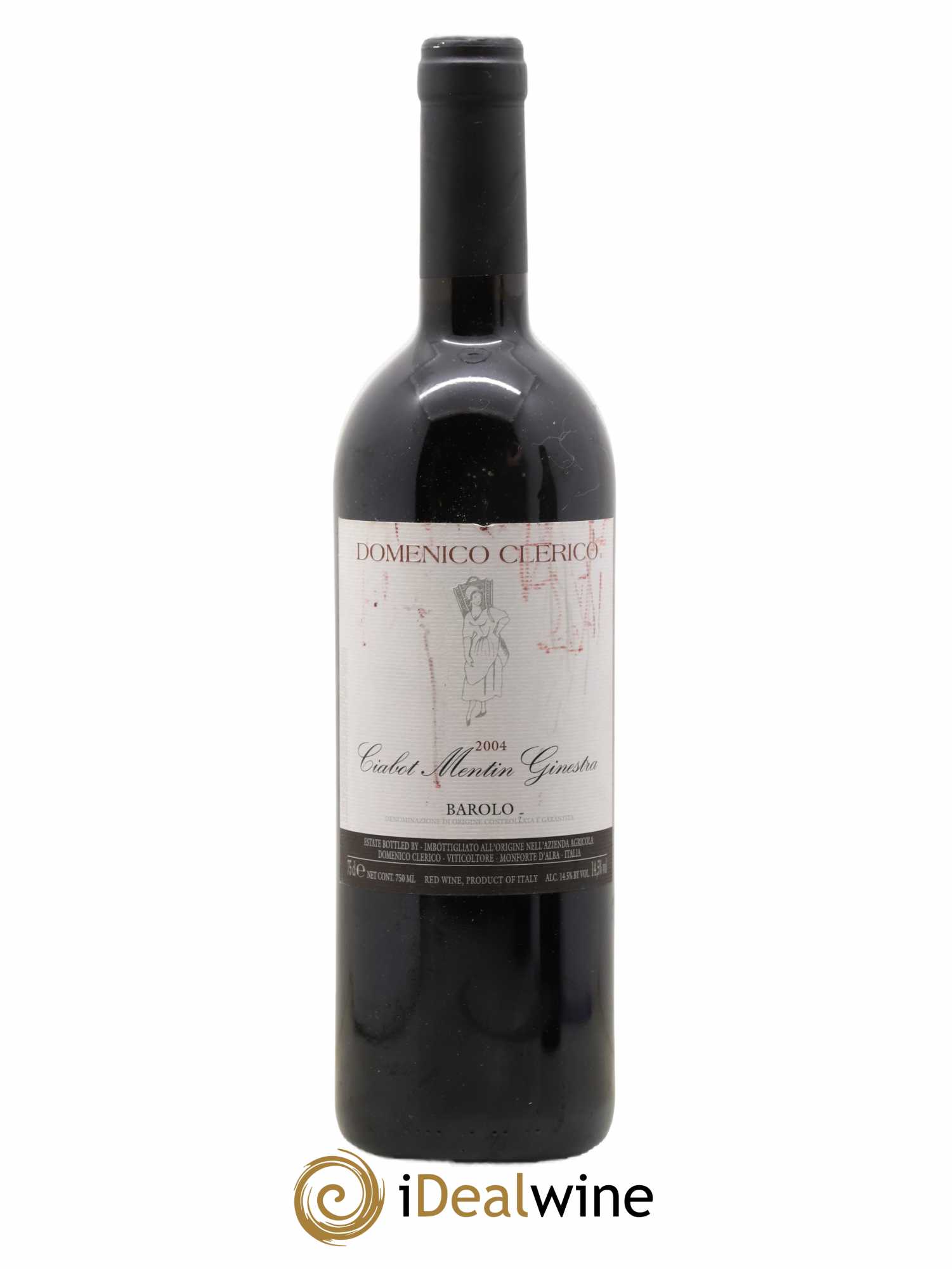 Barolo DOCG Ciabot Mentin Ginestra Domenico Clerico 2004 - Lot de 1 bouteille - 0