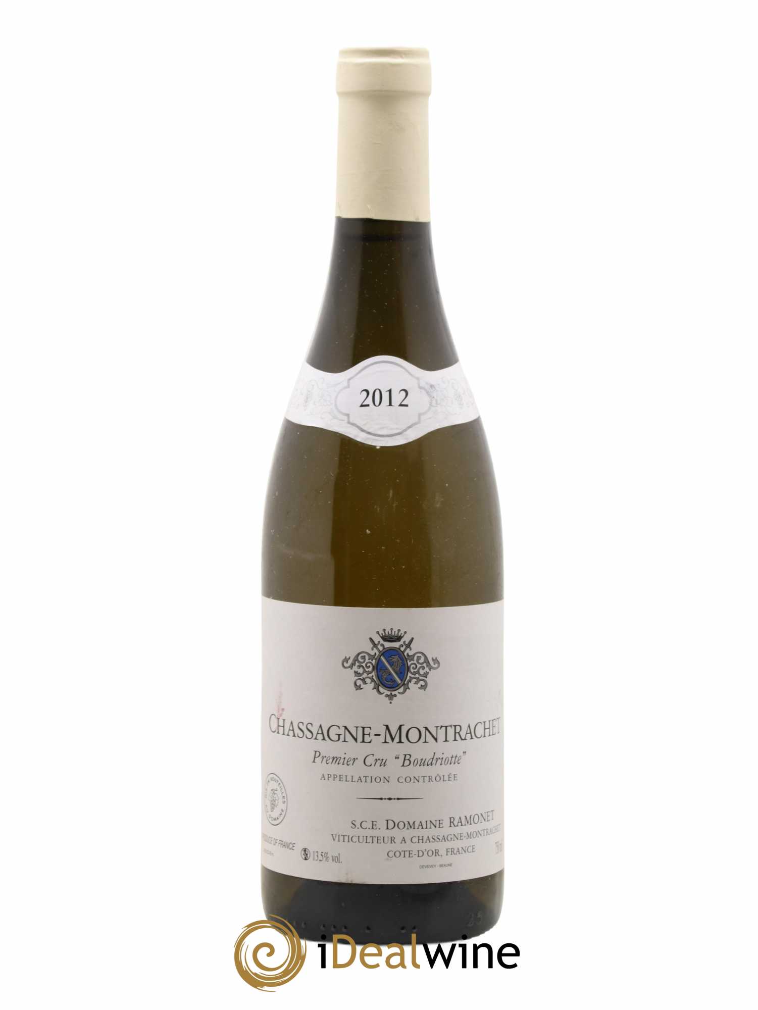 Chassagne-Montrachet 1er Cru Boudriotte Ramonet (Domaine) 2012 - Lot de 1 bouteille - 0