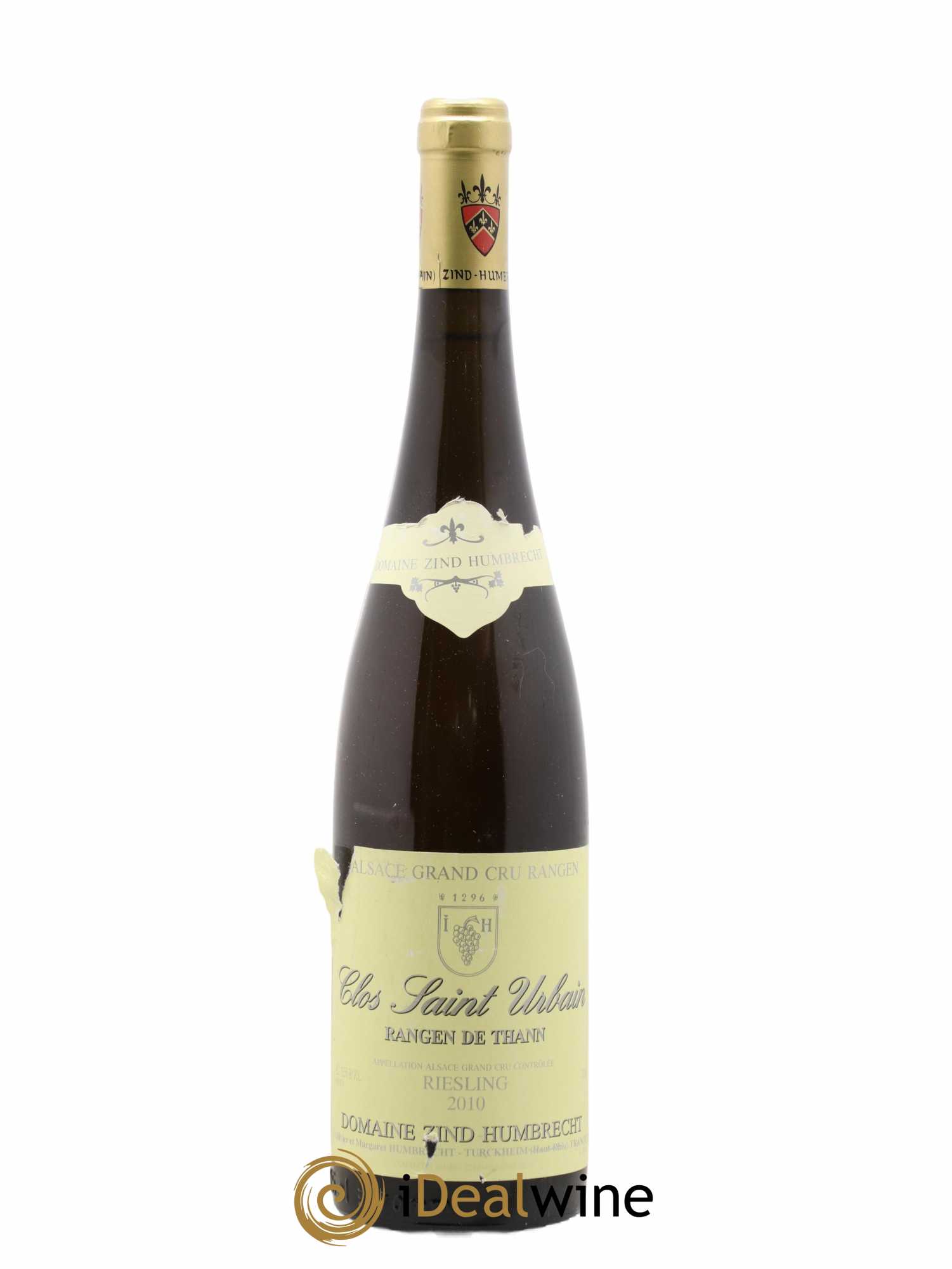 Alsace Riesling Grand Cru Rangen de Thann Clos Saint Urbain Zind-Humbrecht (Domaine) 2010 - Lot de 1 bouteille - 0