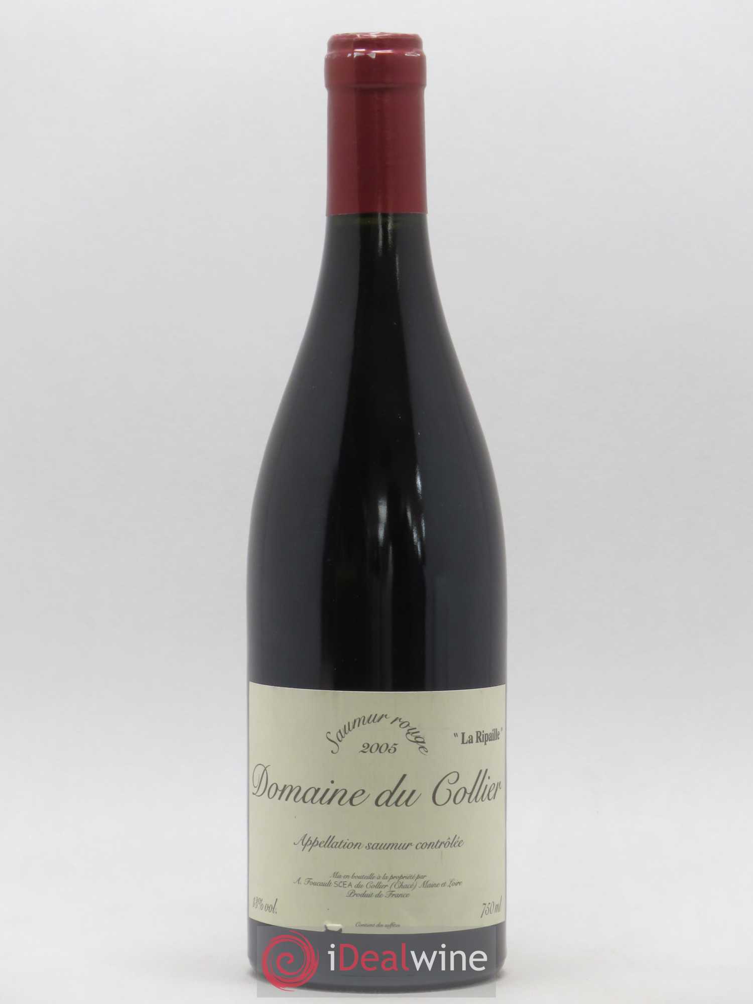 Saumur La Ripaille Domaine du Collier 2005 - Lot de 1 bouteille - 0