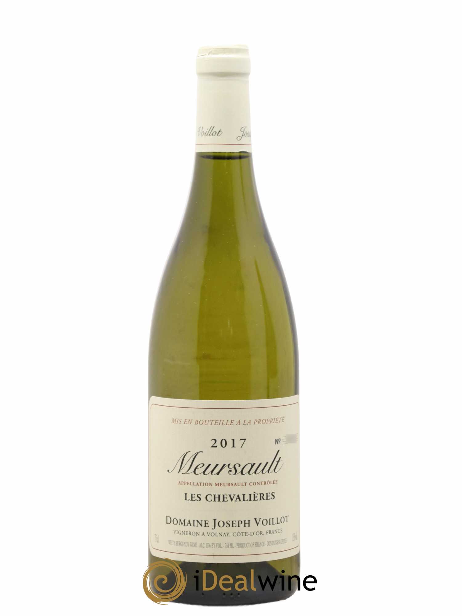 Meursault Les Chevalières Joseph Voillot (Domaine) 2017 - Lot de 1 bouteille - 0