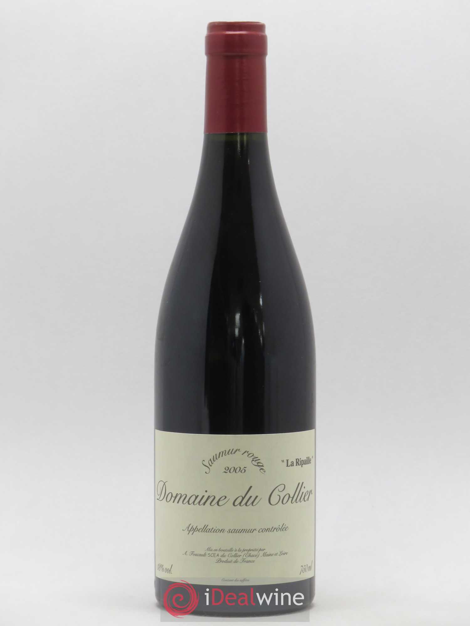 Saumur La Ripaille Domaine du Collier 2005 - Lot de 1 bouteille - 0