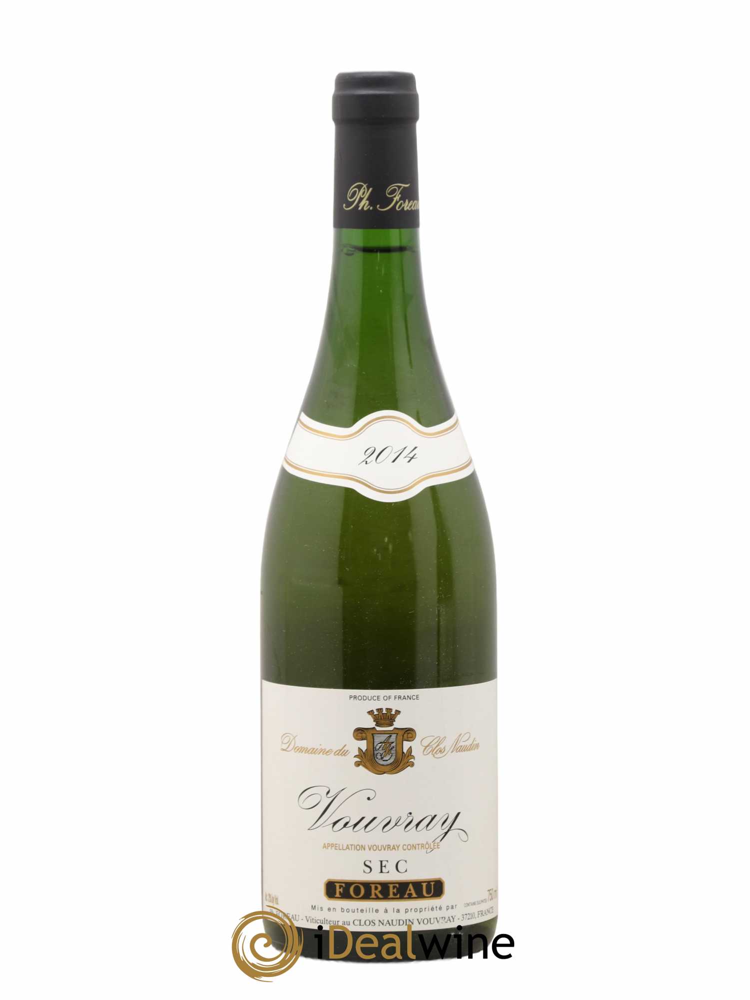 Vouvray Sec Clos Naudin - Philippe Foreau 2014 - Lot de 1 bouteille - 0