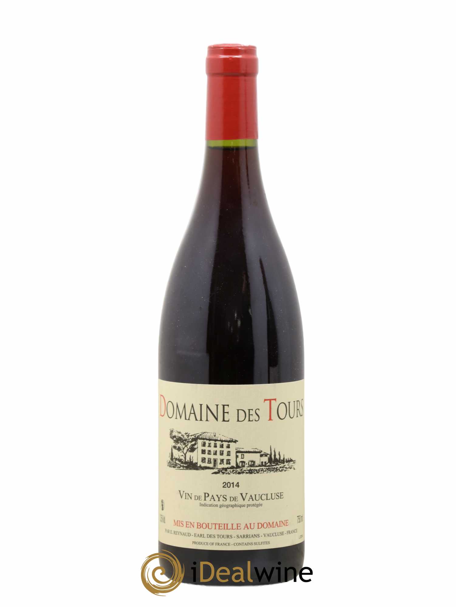 Vaucluse (Vin de Pays de Vaucluse) Domaine des Tours Emmanuel Reynaud 2014 - Lot de 1 bouteille - 0