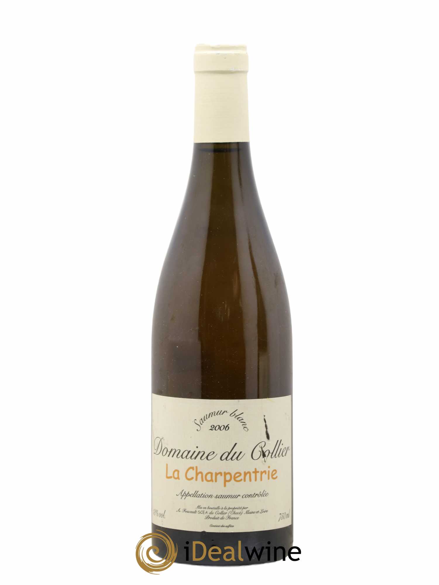 Saumur La Charpentrie Domaine du Collier 2006 - Lot de 1 bouteille - 0