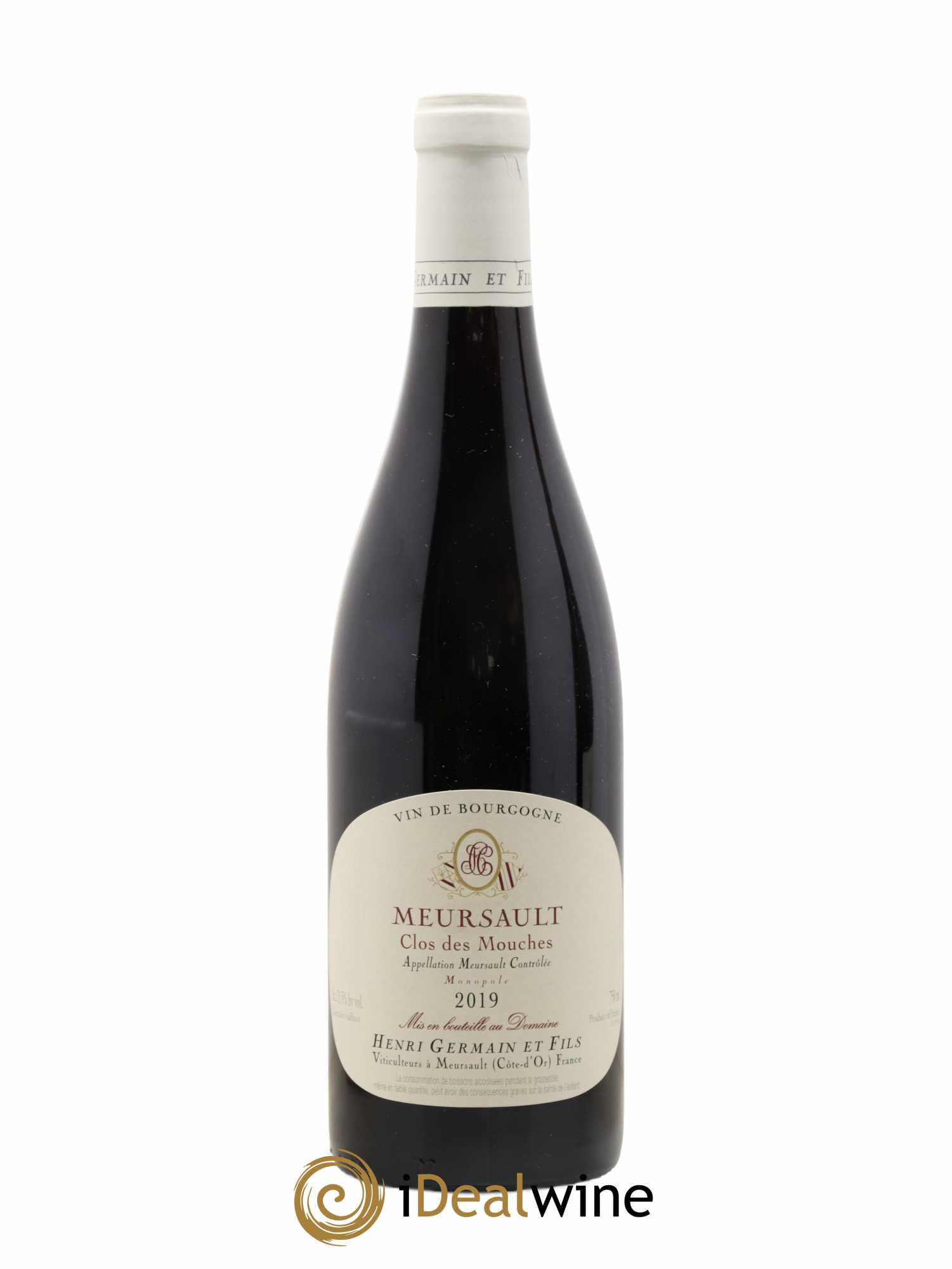 Meursault Clos des Mouches Henri Germain 2019 - Lot de 1 bouteille - 0