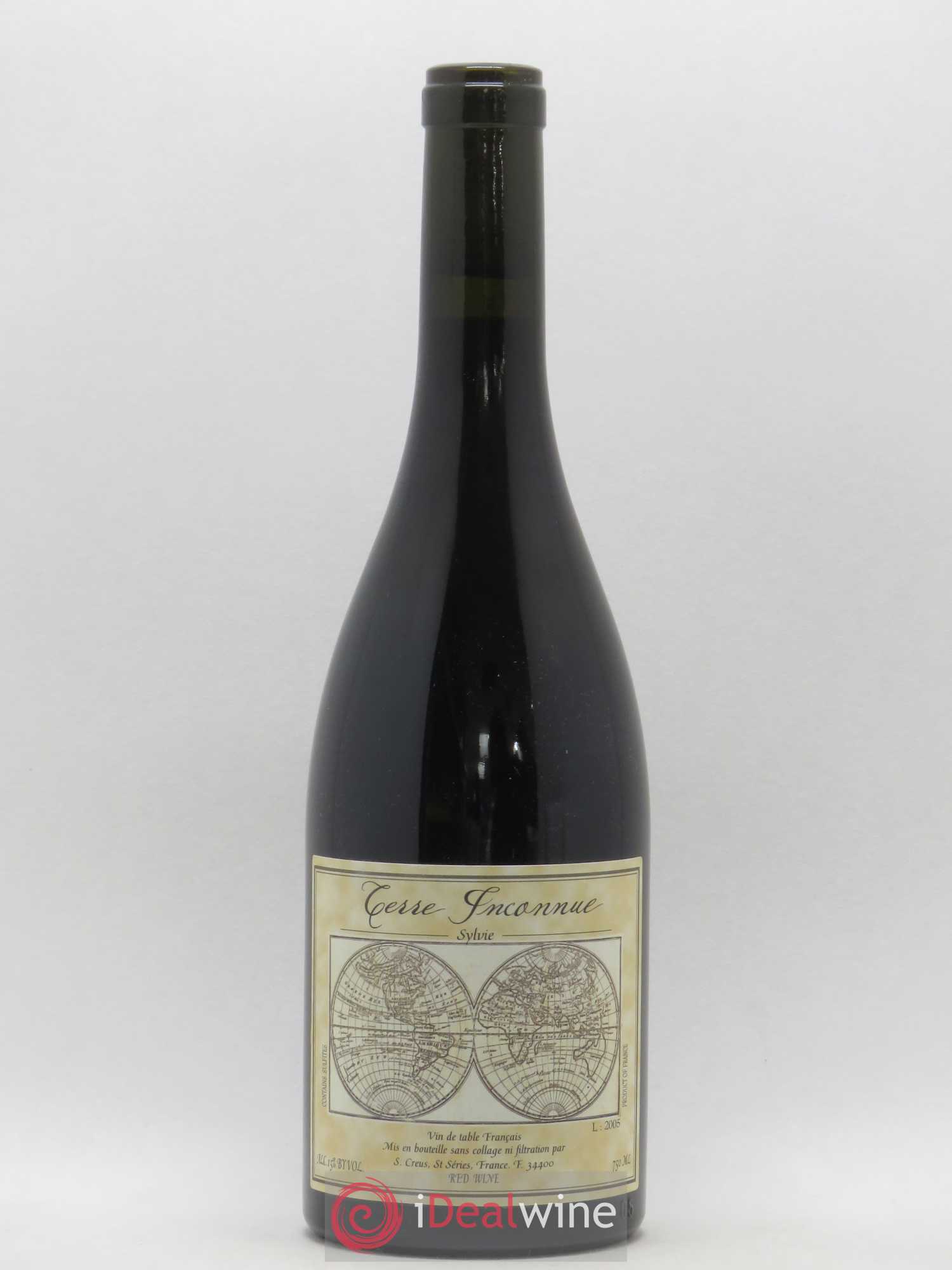 Vin de Table de France Cuvée Sylvie Terre Inconnue 2005 - Lot de 1 bouteille - 0