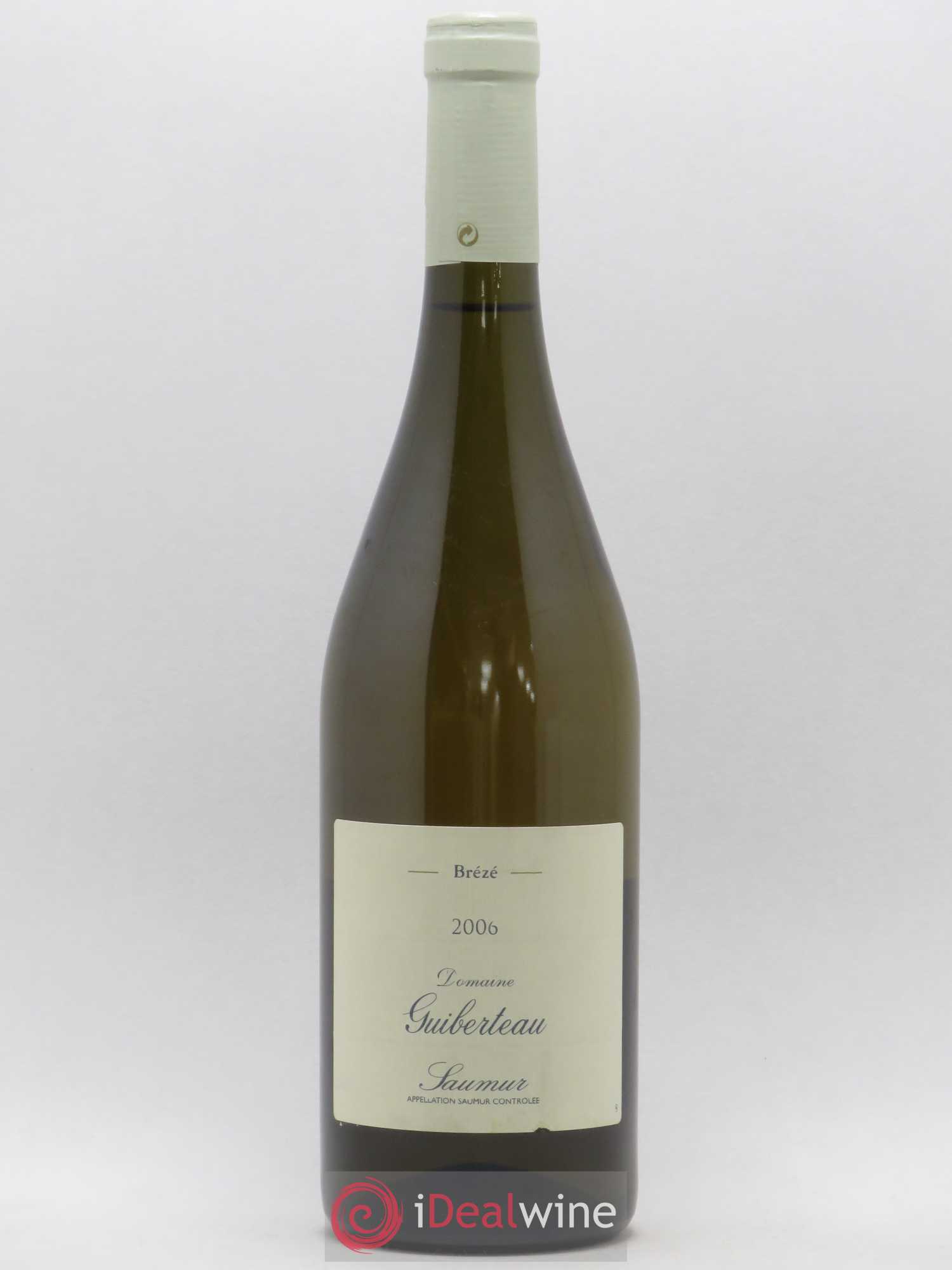 Saumur Brézé Domaine Guiberteau 2006 - Lot de 1 bouteille - 0