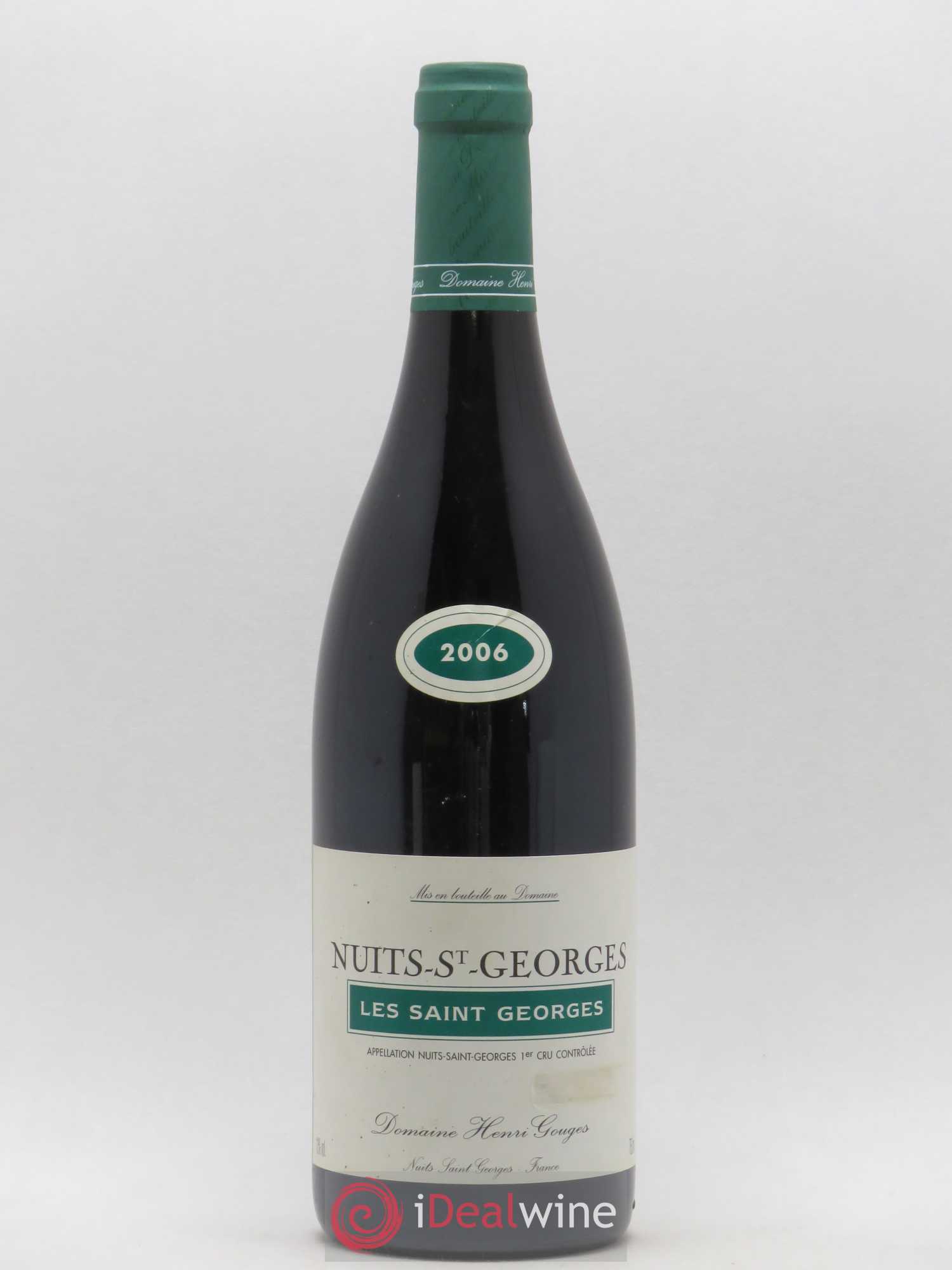 Nuits-Saint-Georges 1er Cru Les Saints Georges Henri Gouges 2006 - Lot de 1 bouteille - 0