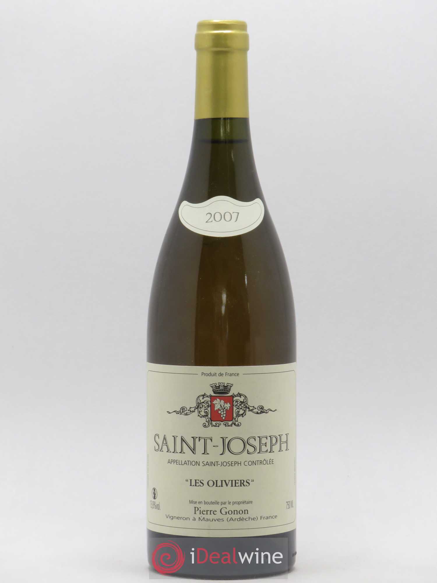 Saint-Joseph Les Oliviers Gonon (Domaine) 2007 - Lot de 1 bouteille - 0