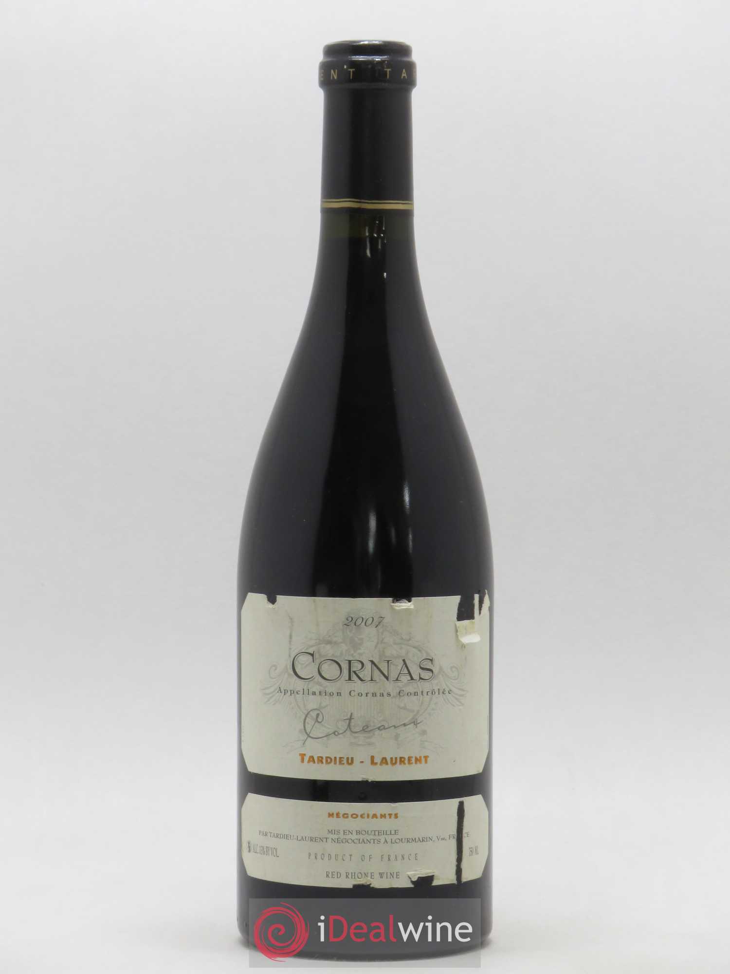 Cornas Coteaux Maison Tardieu-Laurent 2007 - Lot de 1 bouteille - 0