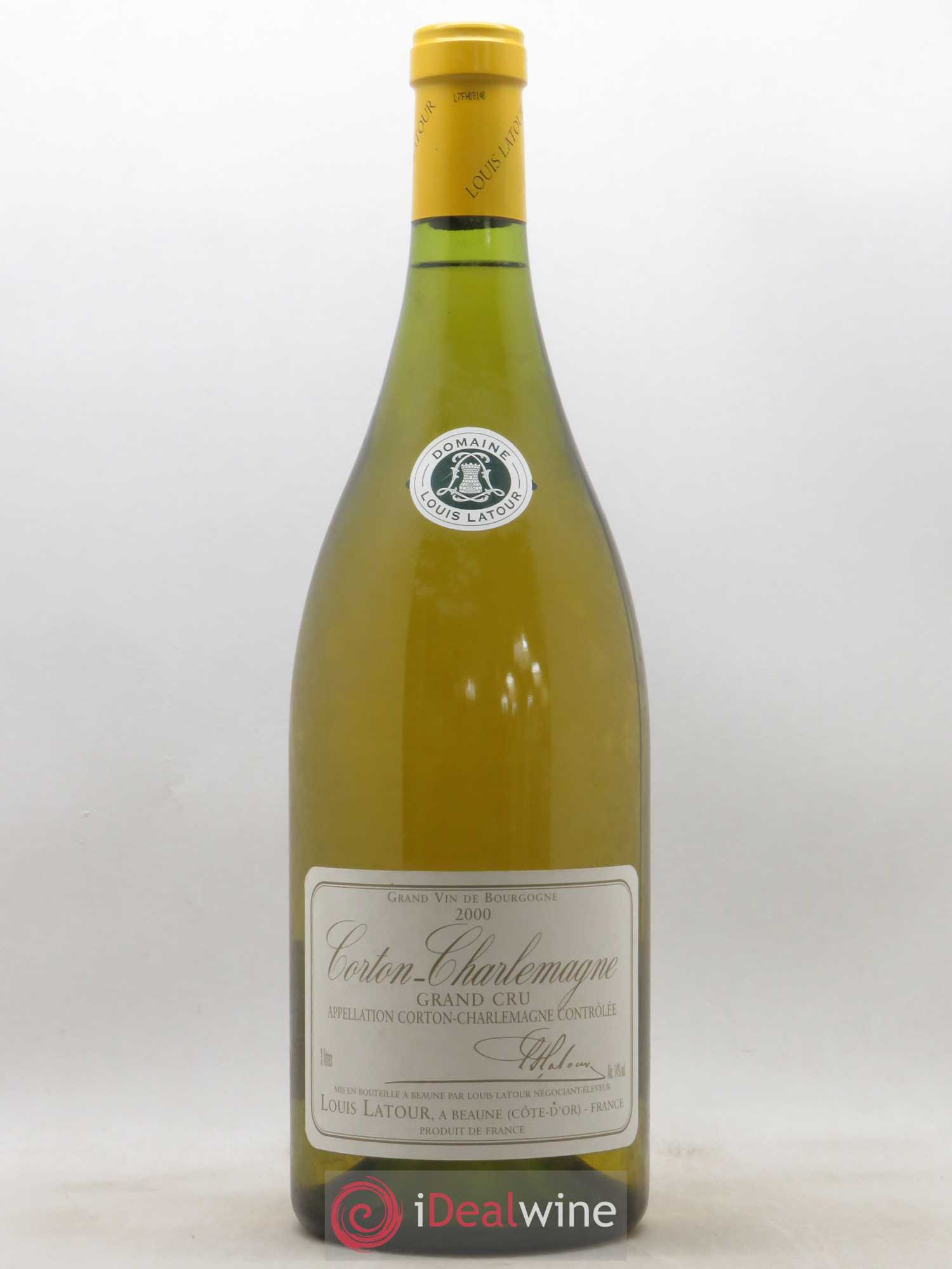 Buy Corton-Charlemagne Grand Cru Louis Latour 2000 (lot: B2186738