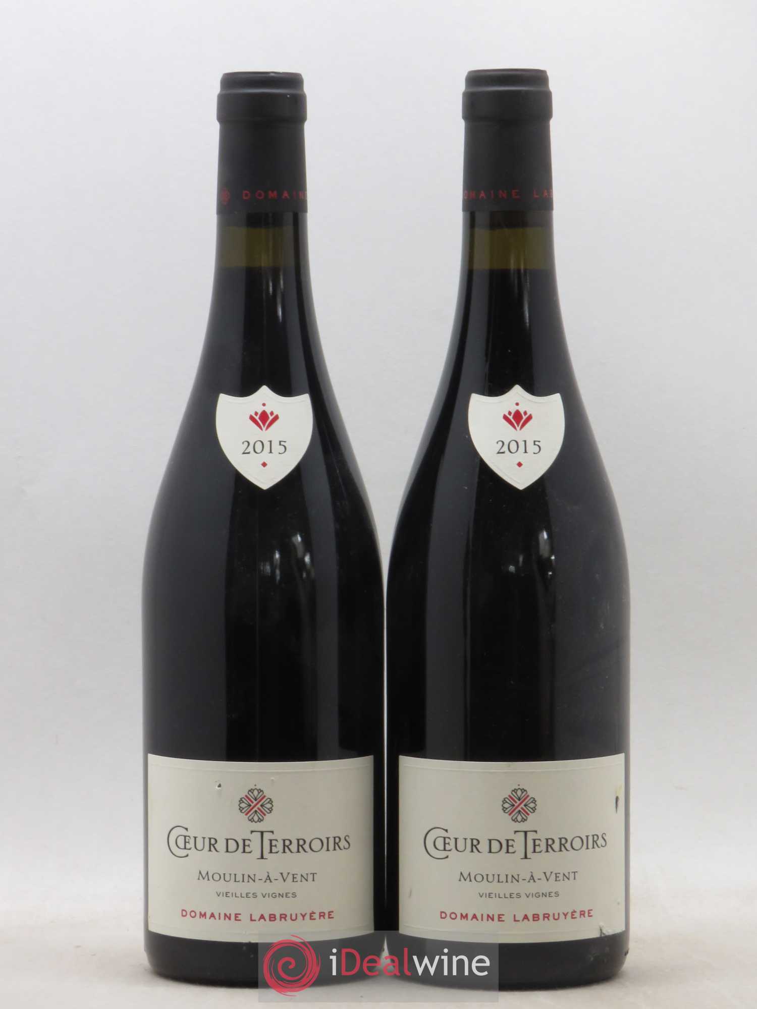 Moulin-à-Vent Domaine Labruyere Coeur de Terroirs Vieilles Vignes 2015 - Posten von 2 Flaschen - 0