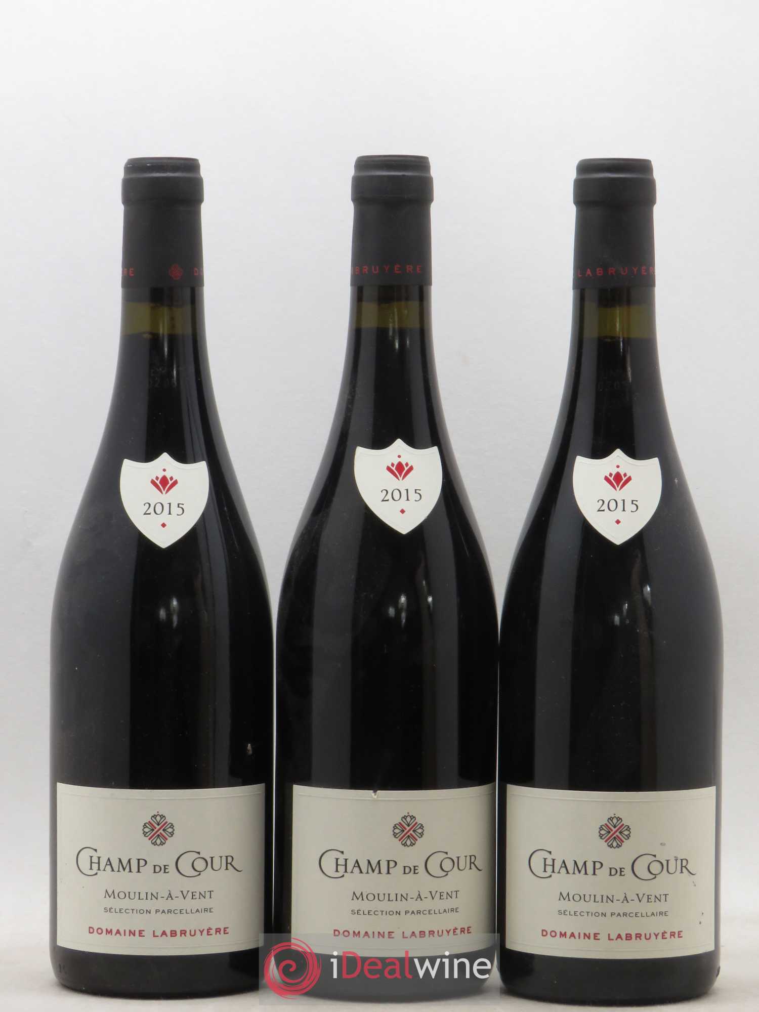 Moulin-à-Vent Domaine Labruyère Champ de Cour 2015 - Posten von 3 Flaschen - 0
