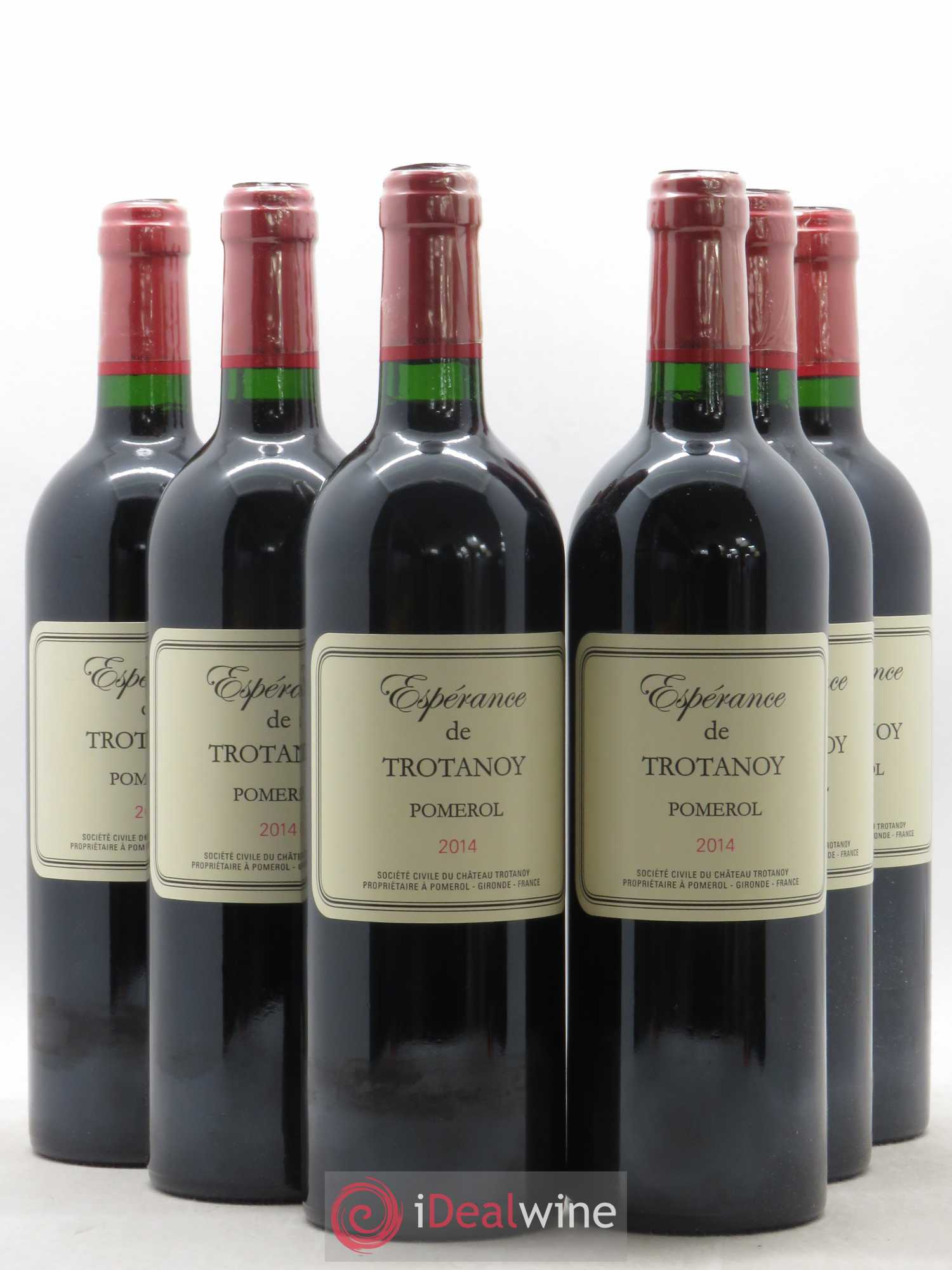 Château L'Espérance de Trotanoy 2014 - Lot de 6 bouteilles - 0