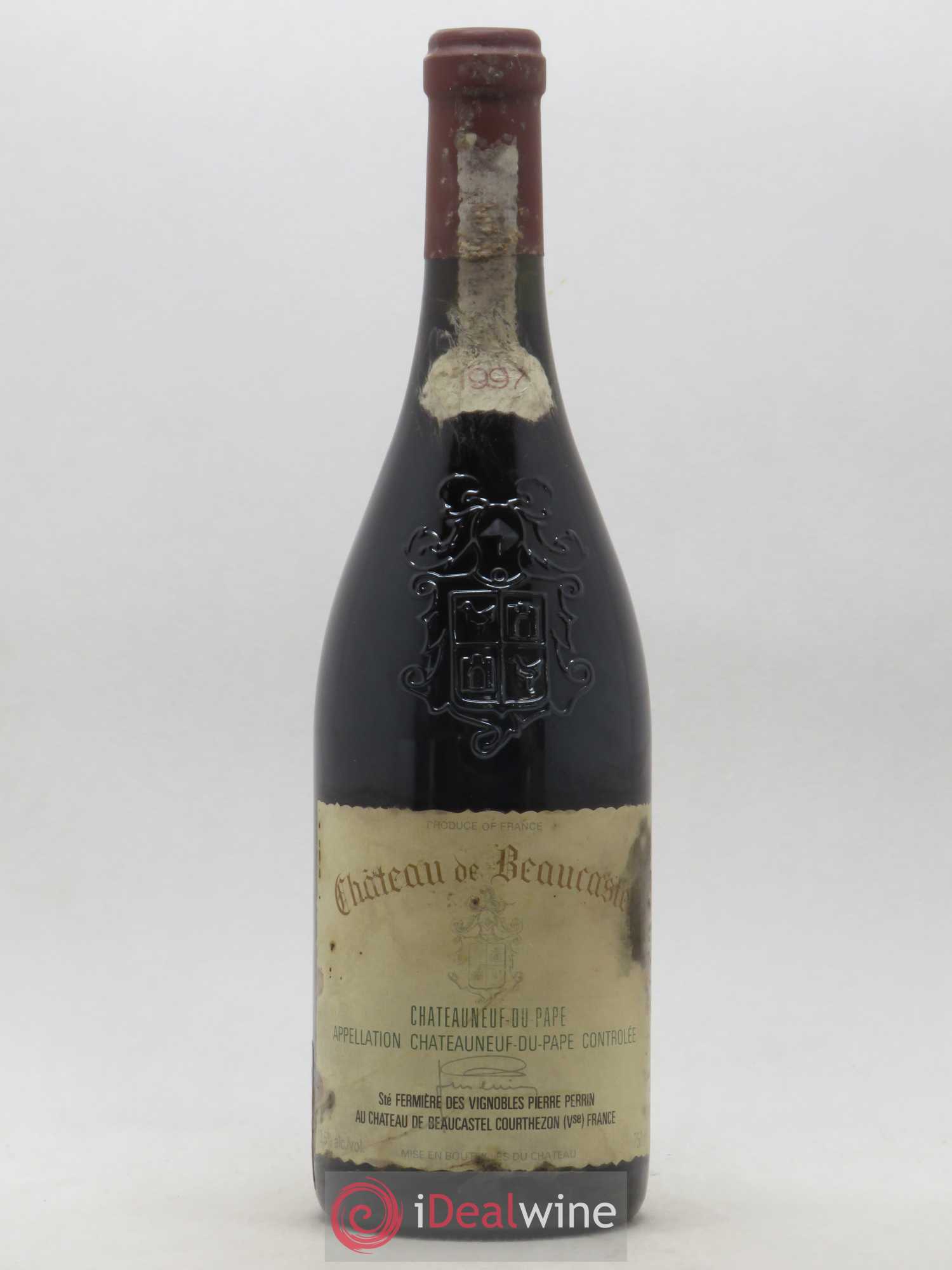 Châteauneuf-du-Pape Château de Beaucastel Famille Perrin 1997 - Lot de 1 bouteille - 0