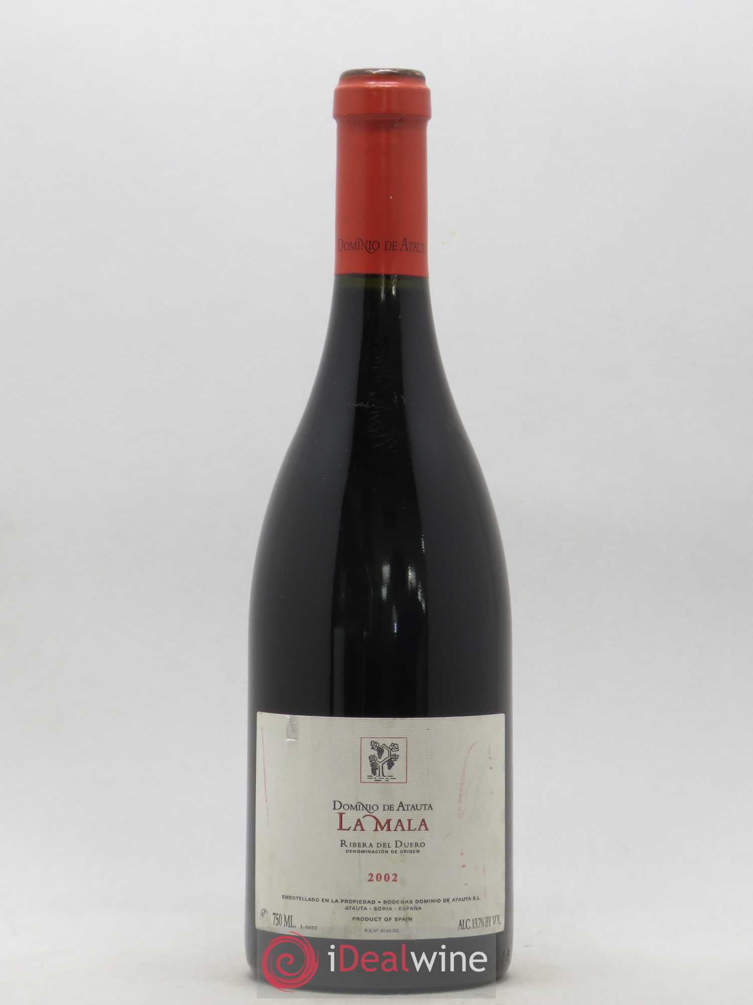 Ribera Del Duero DO La Mala Dominio de Atauta 2002 - Posten von 1 Flasche - 0