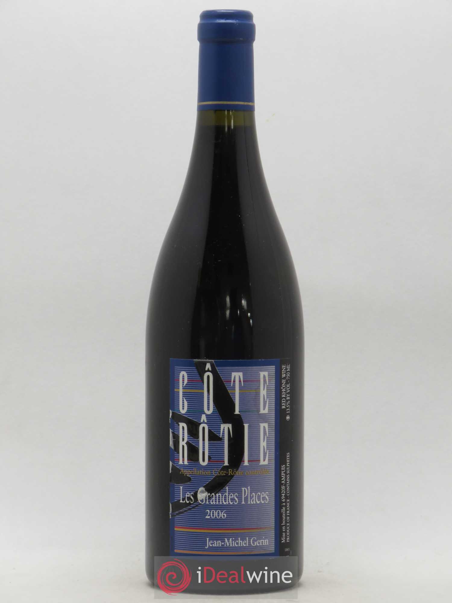 Côte-Rôtie Les Grandes Places Jean-Michel Gerin 2006 - Lot de 1 bouteille - 0