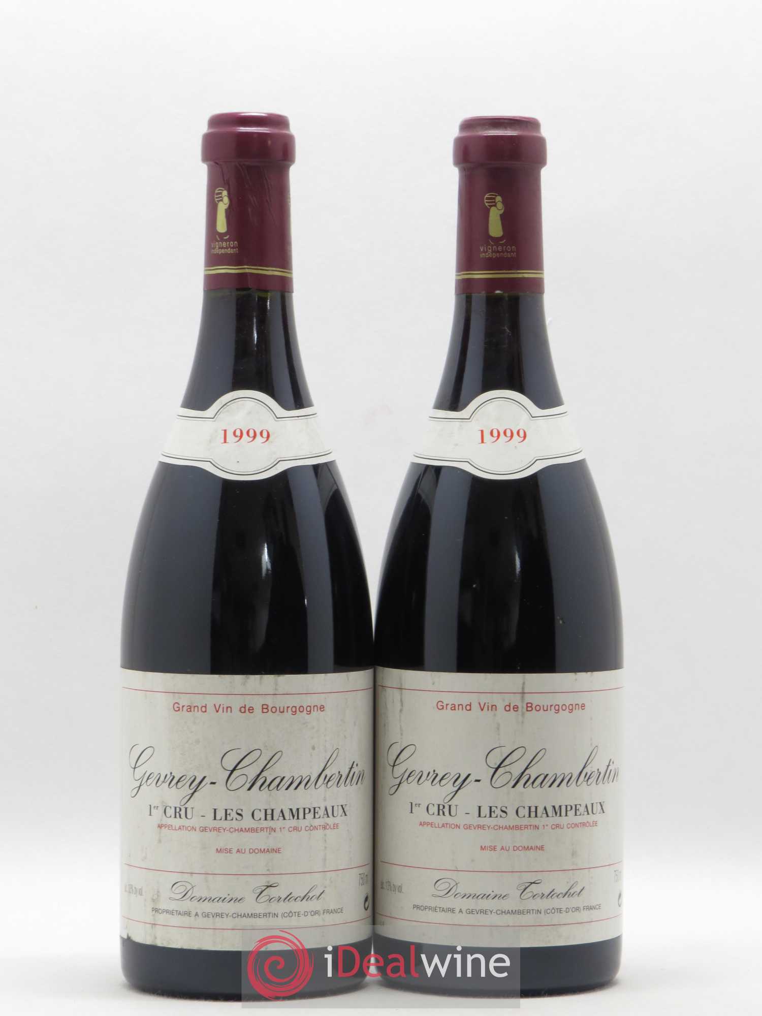 Gevrey-Chambertin 1er Cru Les Champeaux Tortochot (Domaine) 1999 - Lot de 2 bouteilles - 0