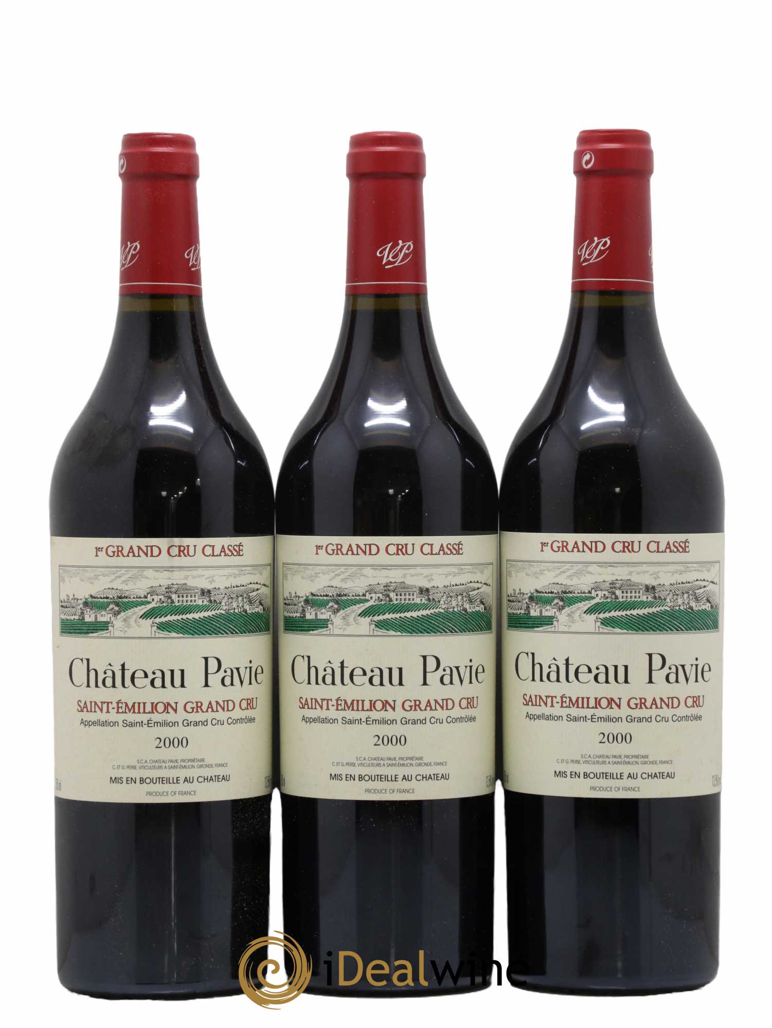 Château Pavie 1er Grand Cru Classé A 2000 - Lot de 12 bouteilles - 3