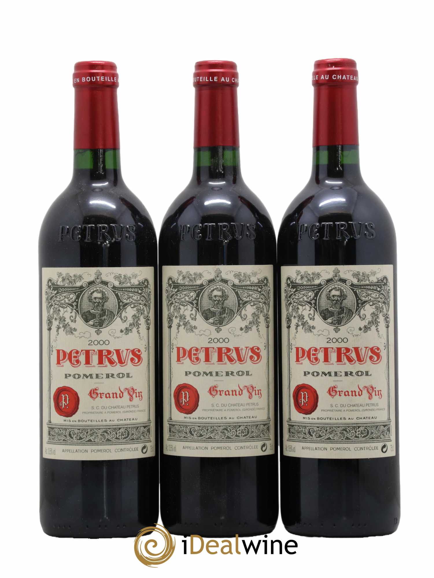 Petrus 2000 - Posten von 3 Flaschen - 0