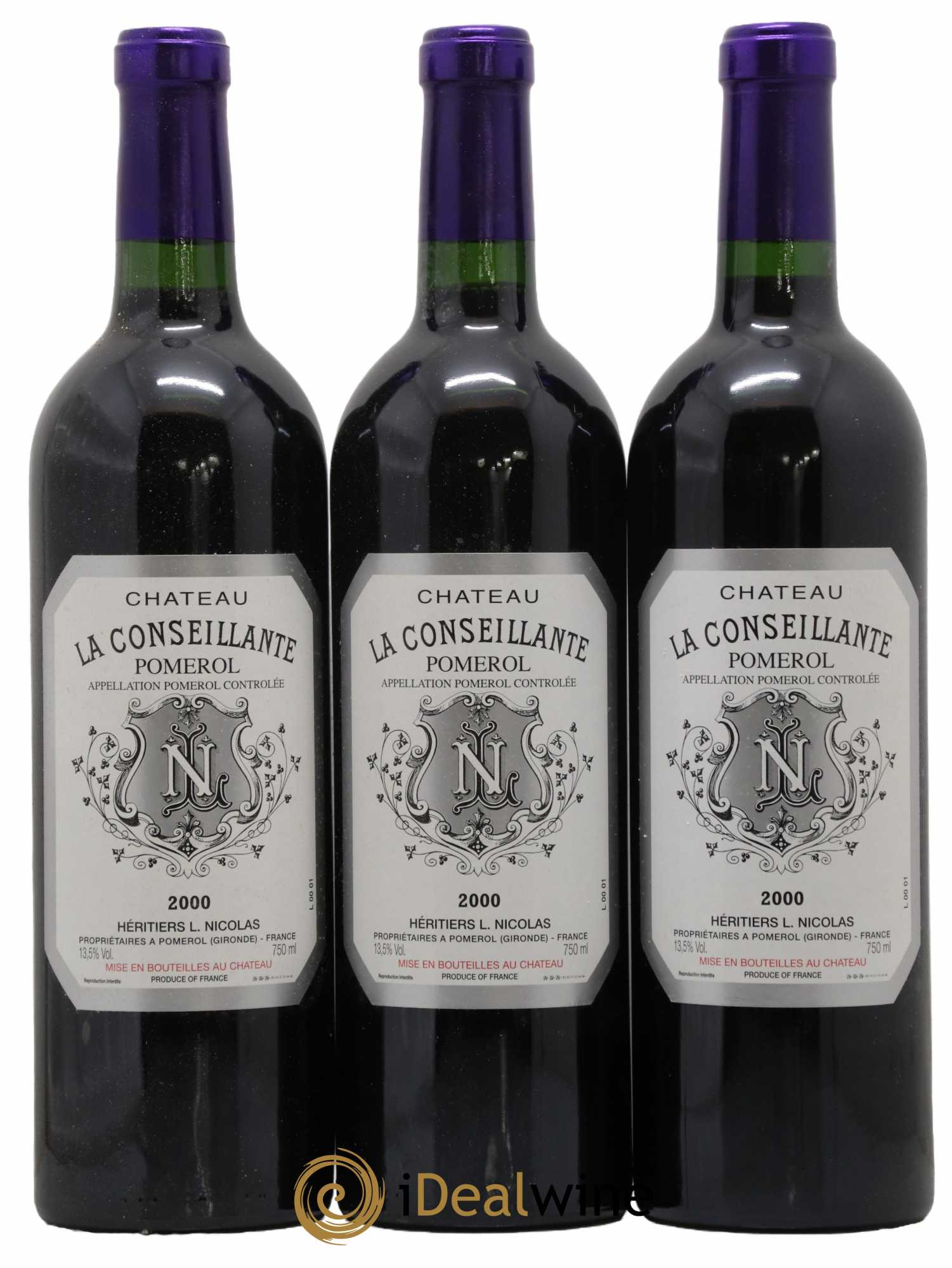 Château la Conseillante 2000 - Lot de 12 bouteilles - 1