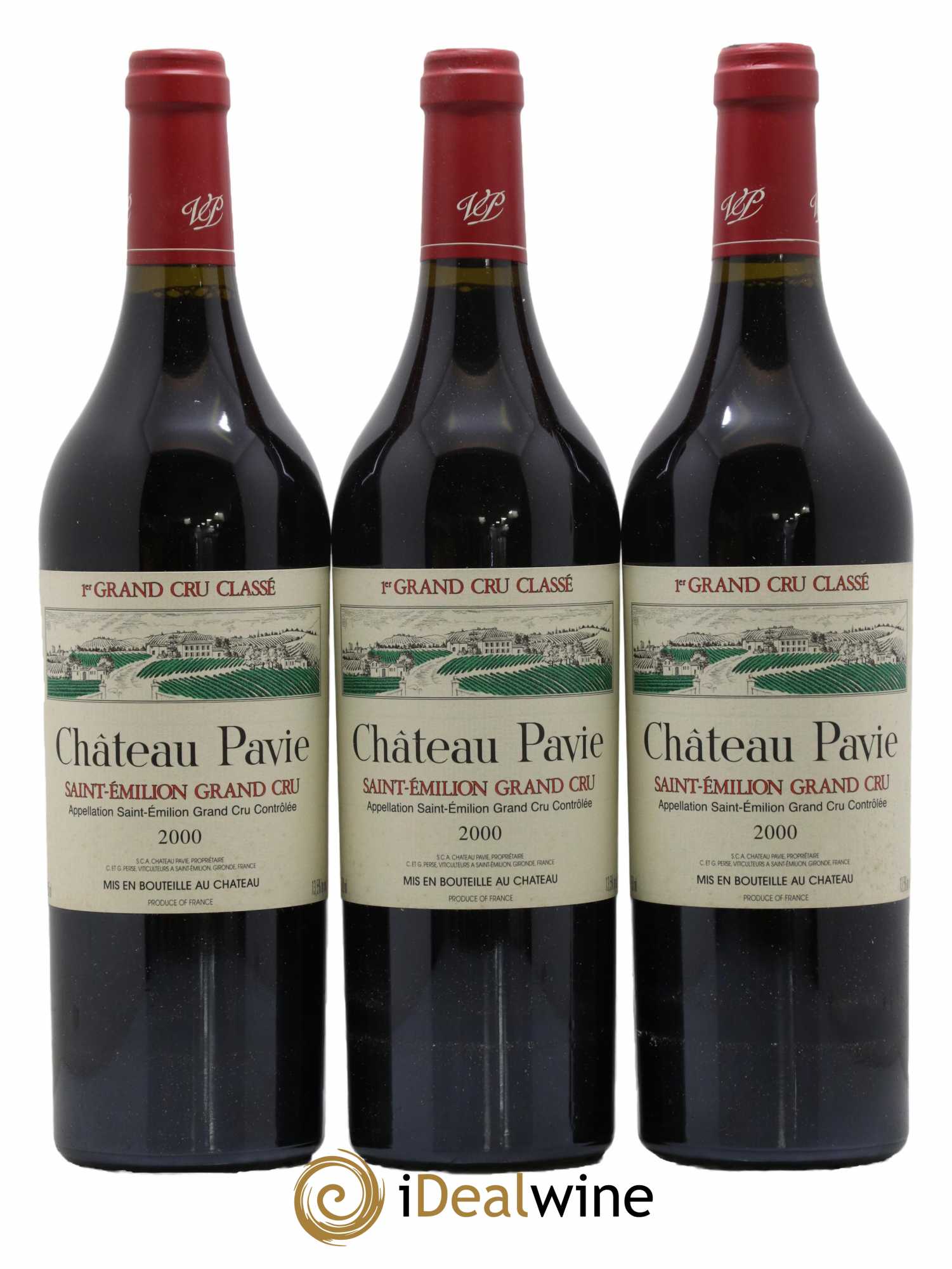Château Pavie 1er Grand Cru Classé A 2000 - Lot de 6 bouteilles - 2