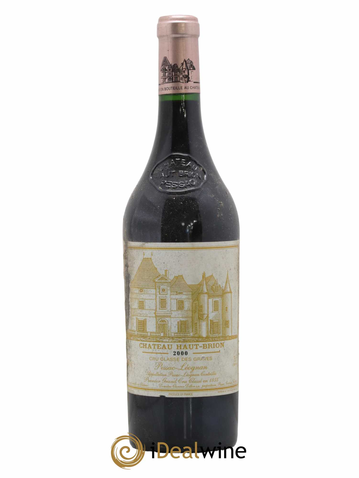 Château Haut Brion 1er Grand Cru Classé 2000 - Lot de 1 bouteille - 0
