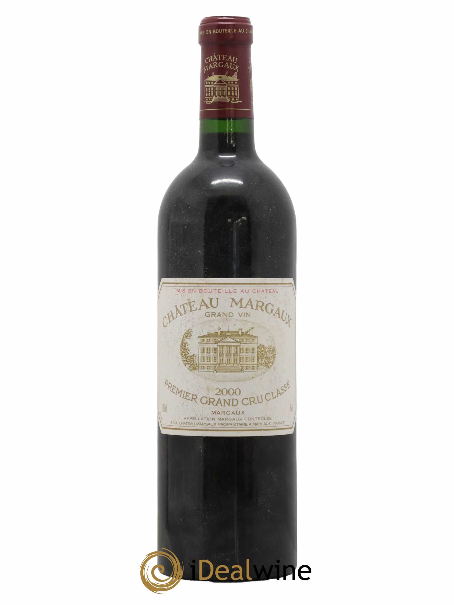 Château Margaux 1er Grand Cru Classé 2000 - Lot de 1 bouteille - 0