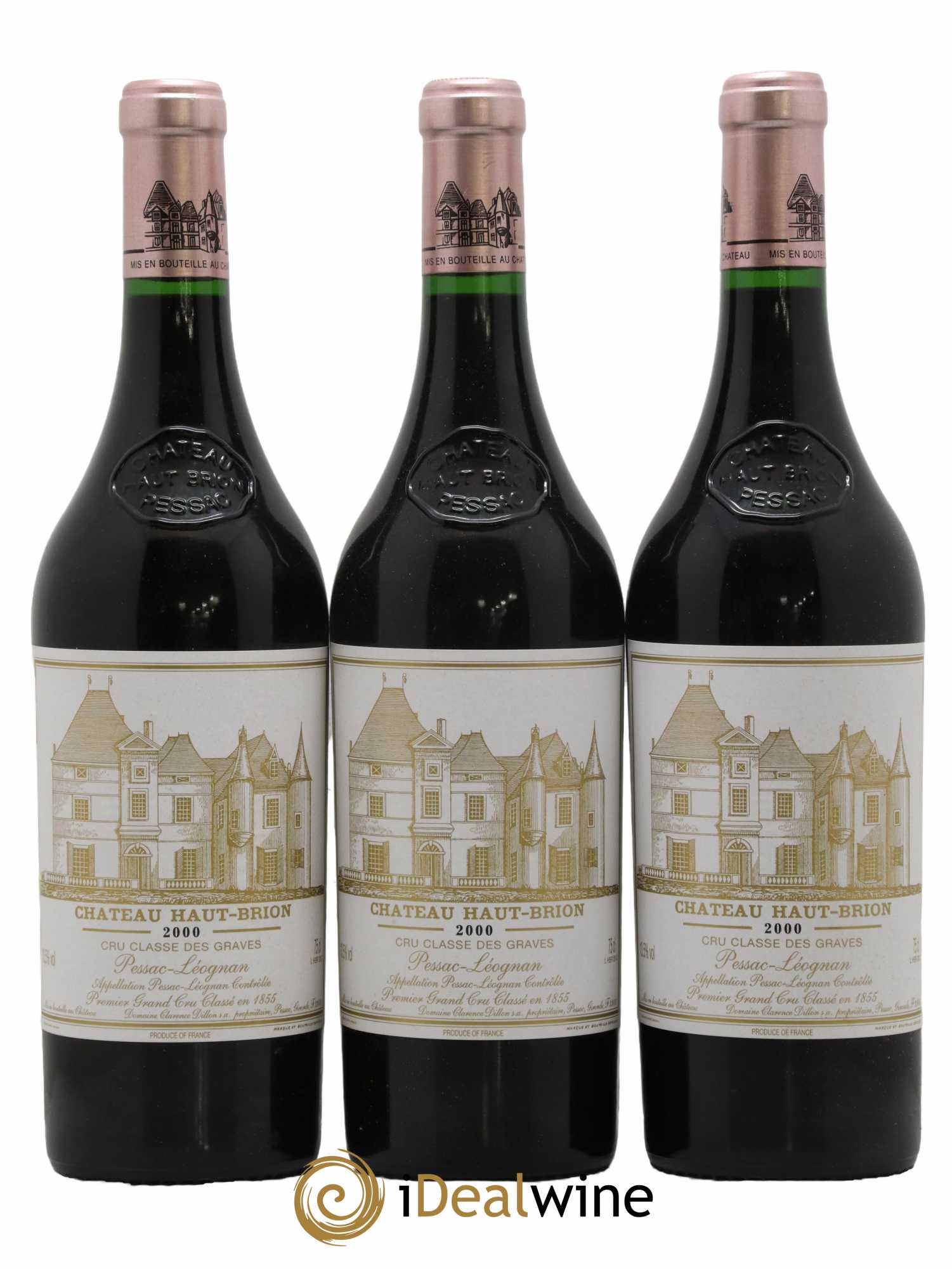 Château Haut Brion 1er Grand Cru Classé 2000 - Lot of 6 bottles - 1