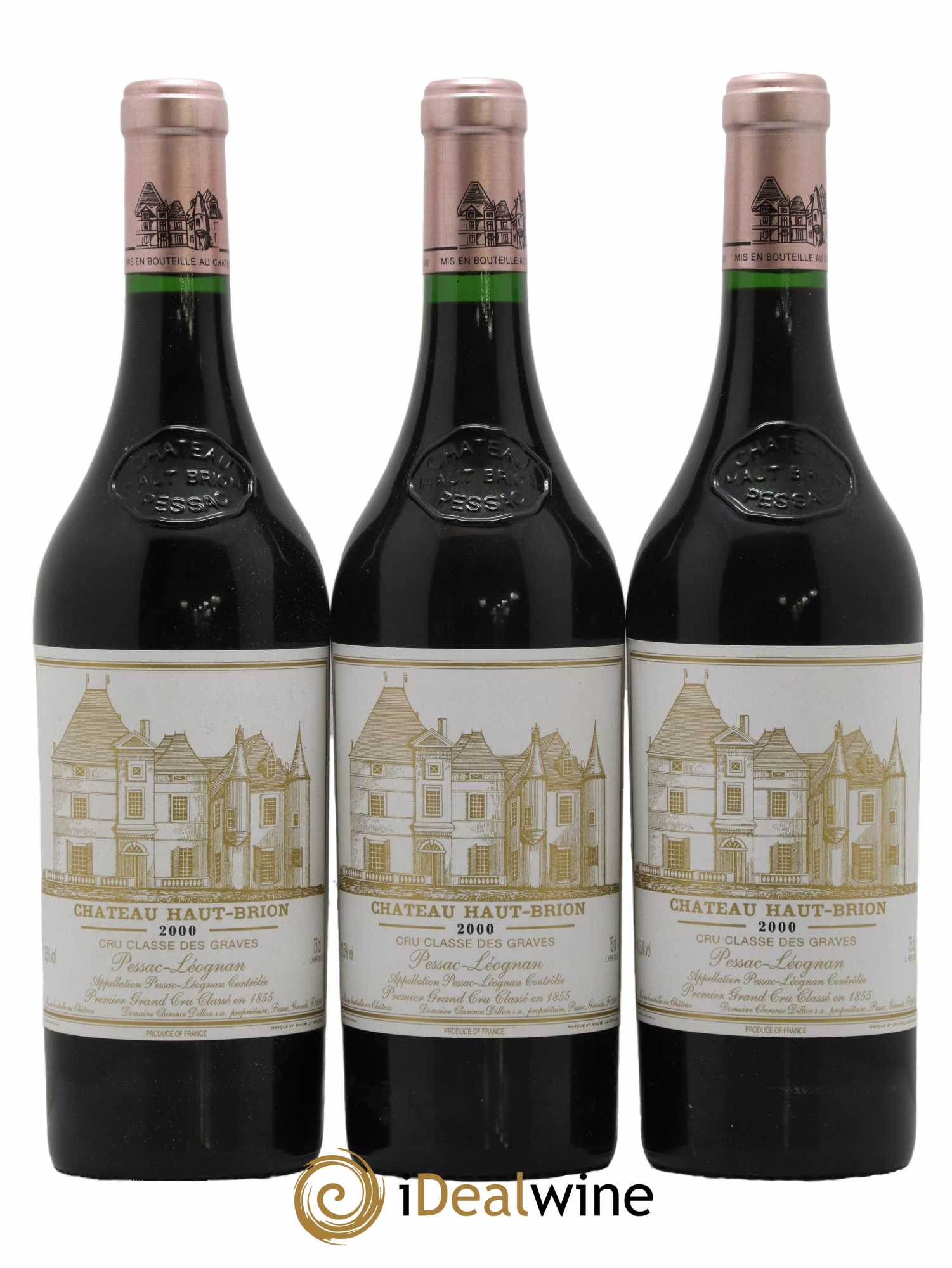 Château Haut Brion 1er Grand Cru Classé 2000 - Lot of 6 bottles - 2
