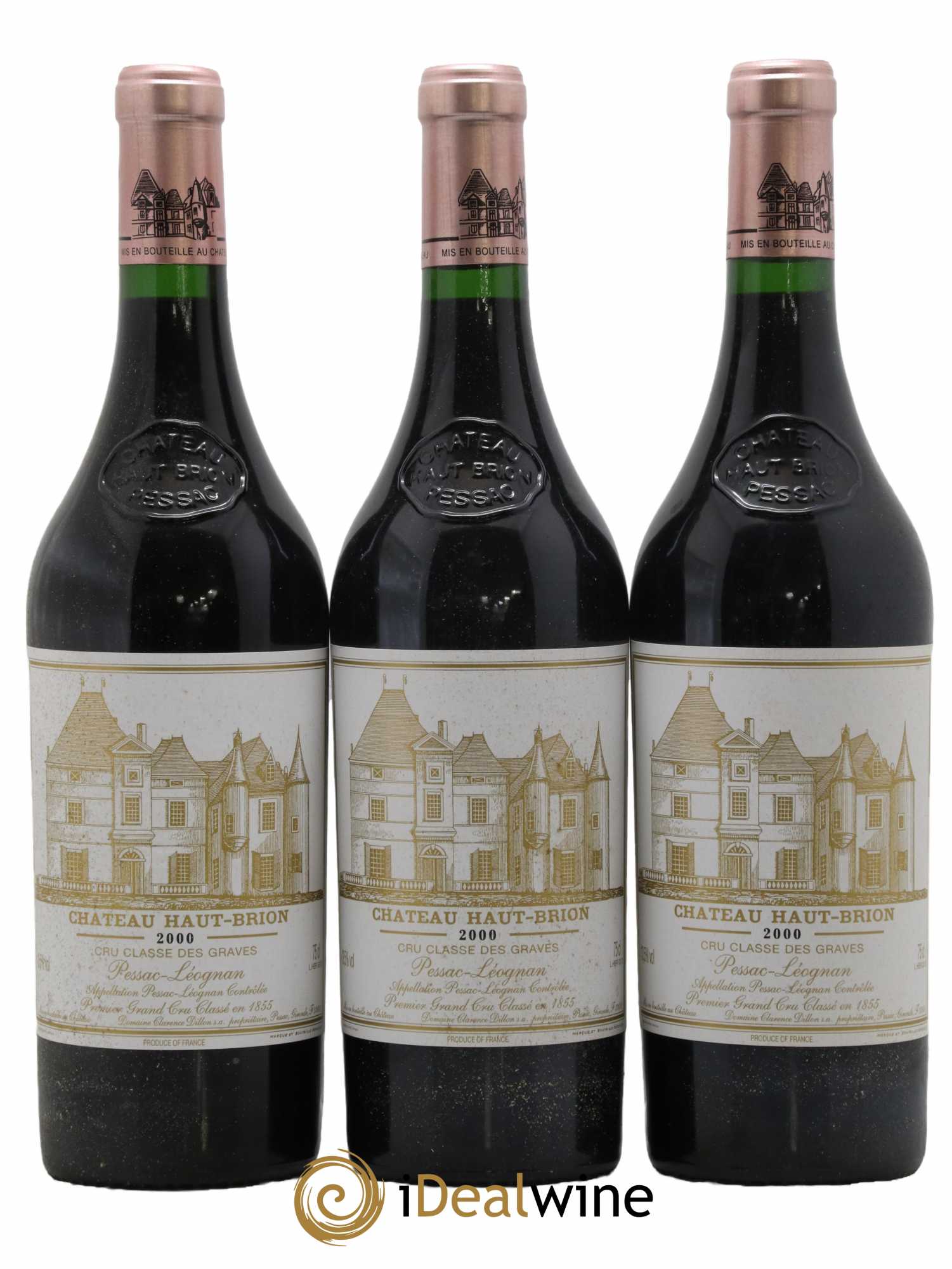 Château Haut Brion 1er Grand Cru Classé 2000 - Lot de 12 bouteilles - 3
