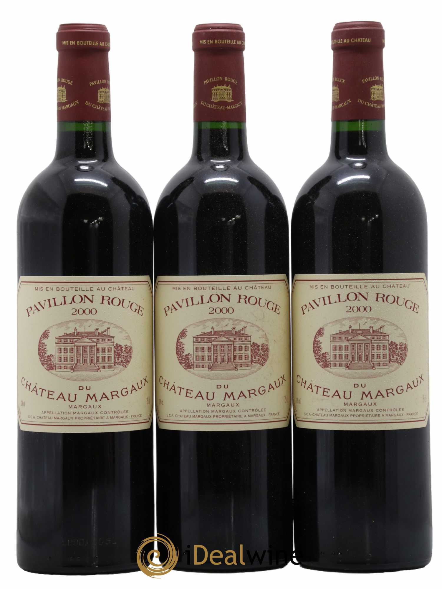 Pavillon Rouge du Château Margaux Second Vin 2000 - Lot de 12 bouteilles - 1
