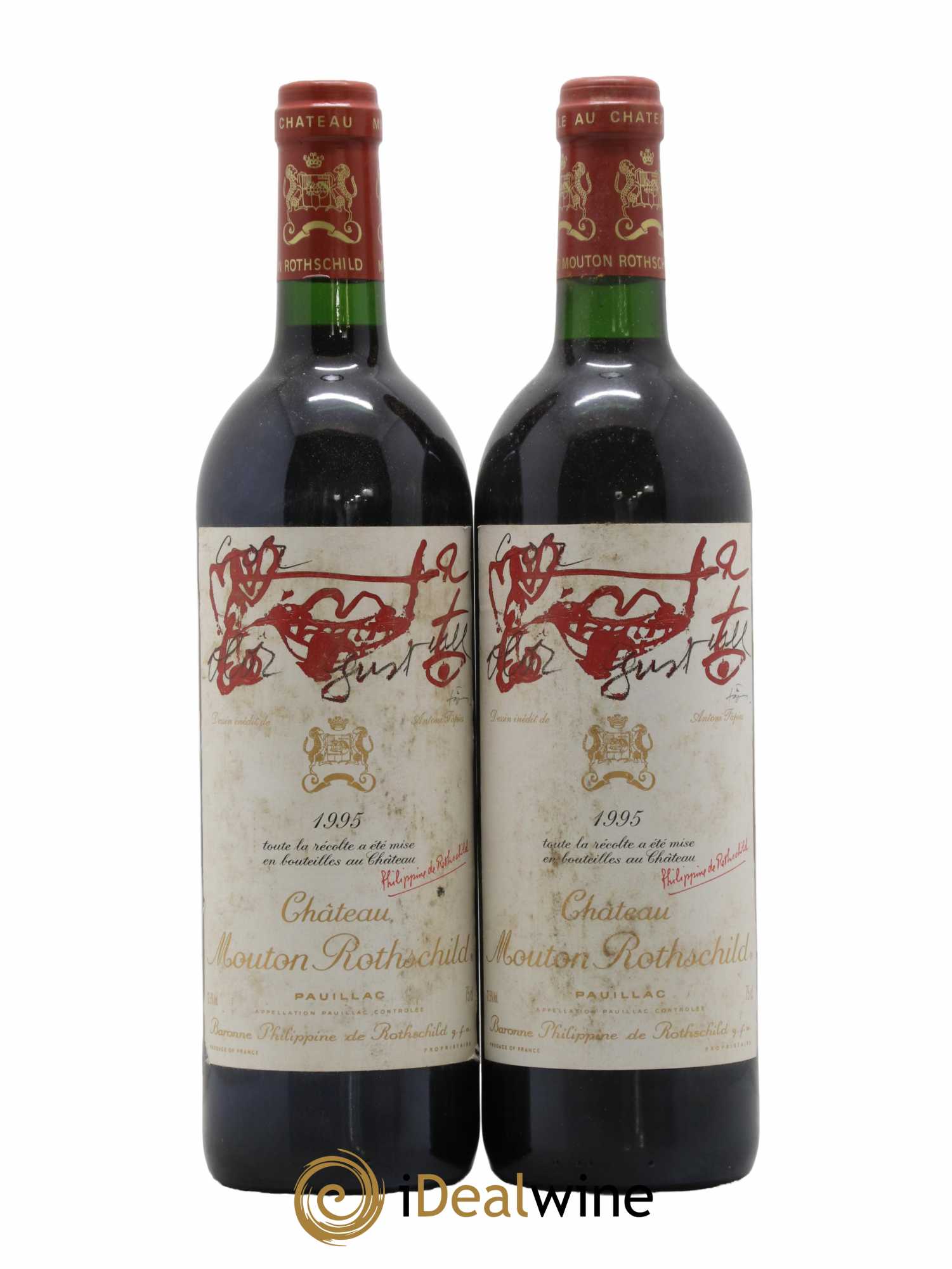 Caisse Primeurs 1995 - Posten von 12 Flaschen - 7