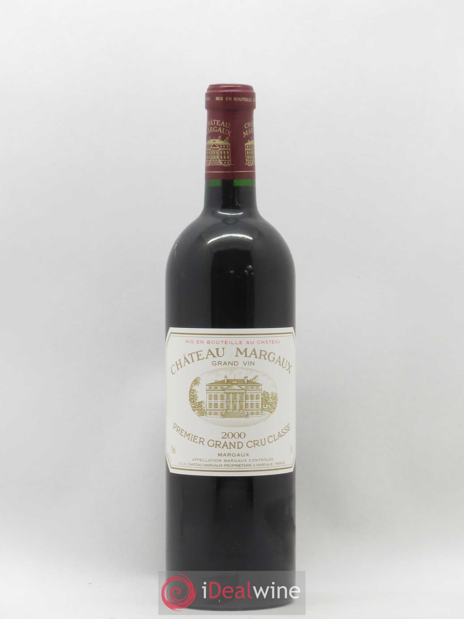 Château Margaux 1er Grand Cru Classé 2000 - Lot de 1 bouteille - 0