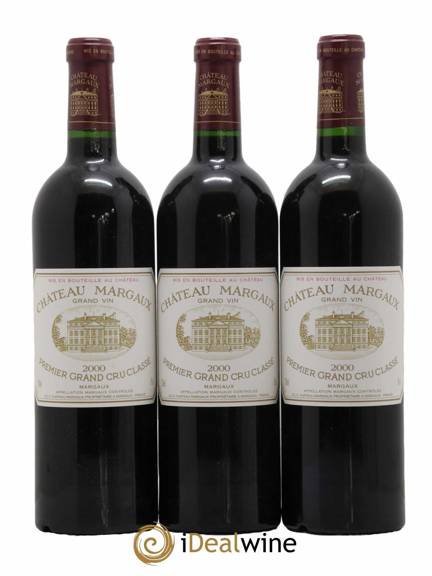 Château Margaux 1er Grand Cru Classé 2000 - Lot de 6 bouteilles - 2