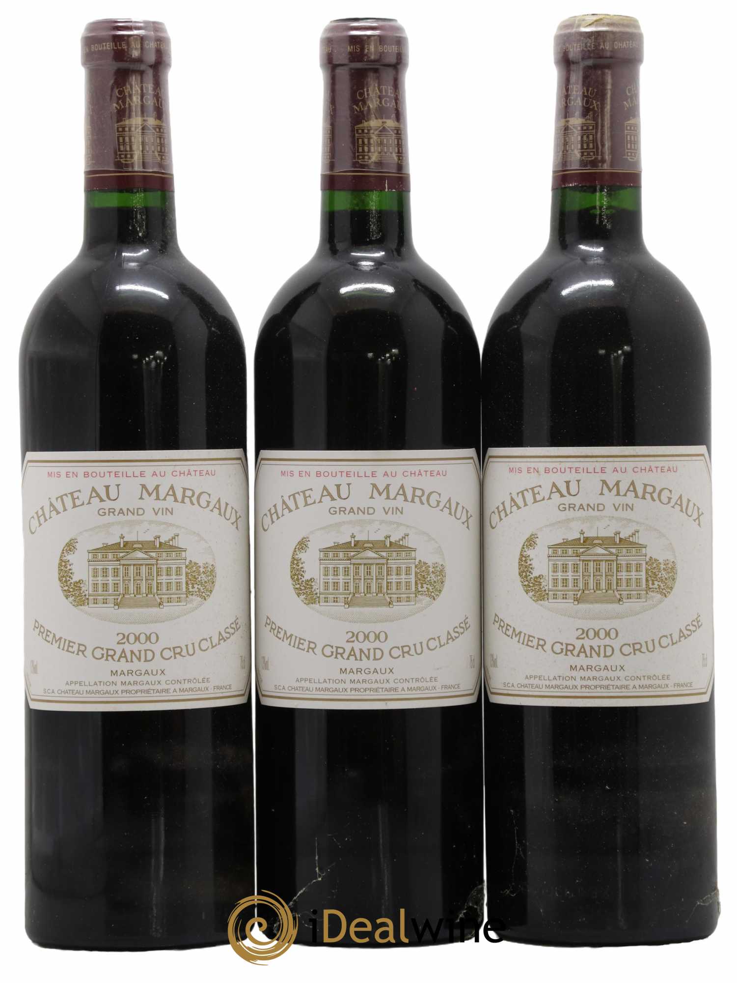 Château Margaux 1er Grand Cru Classé 2000 - Lot de 6 bouteilles - 2