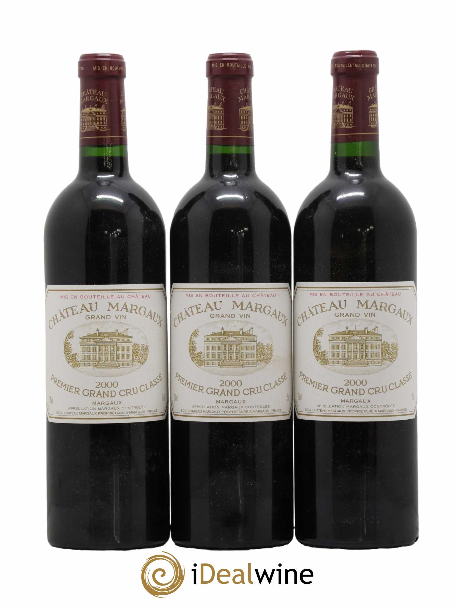 Château Margaux 1er Grand Cru Classé 2000 - Lot de 6 bouteilles - 2