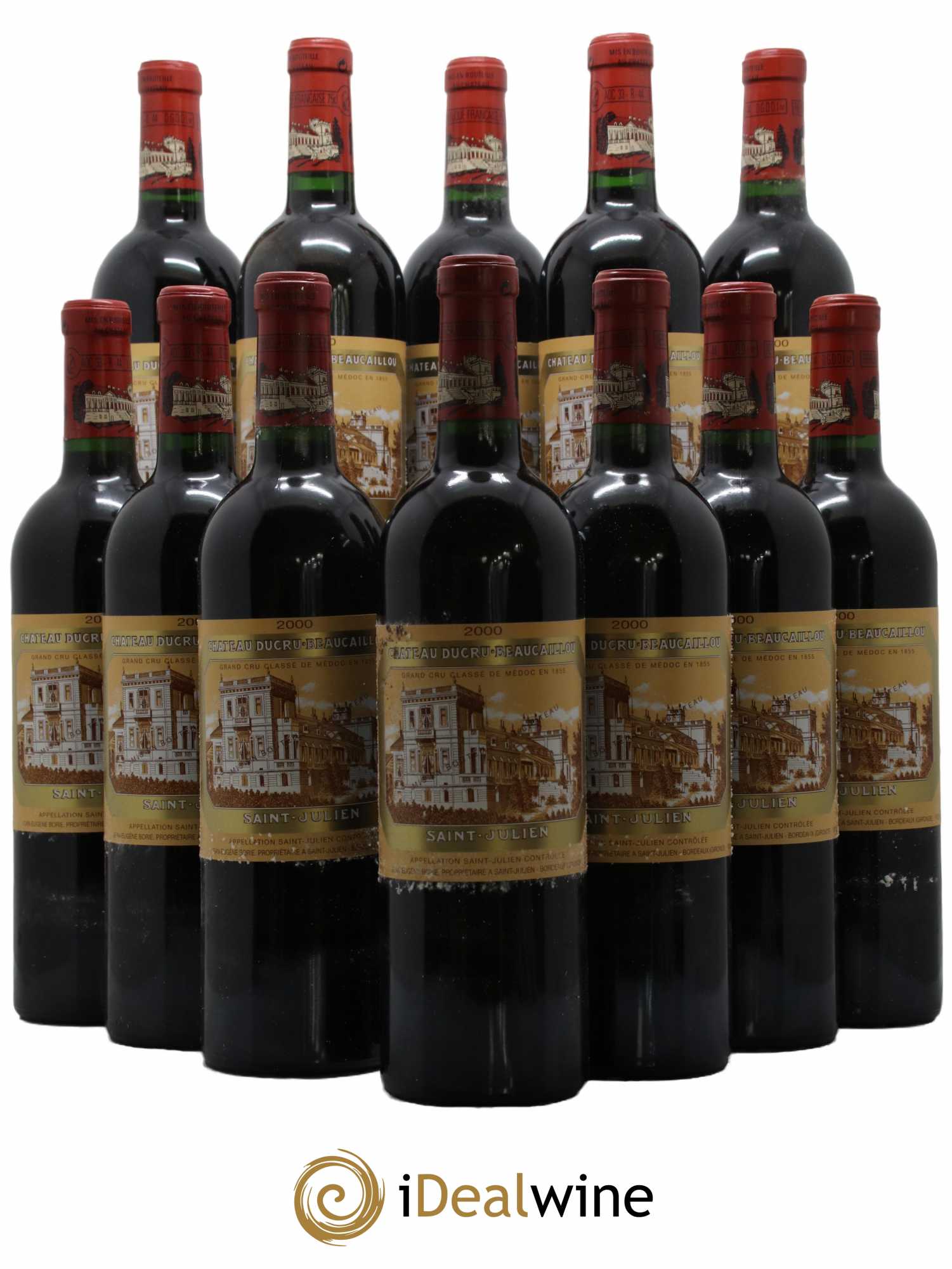 Château Ducru Beaucaillou 2ème Grand Cru Classé 2000 - Lot de 12 bouteilles - 0