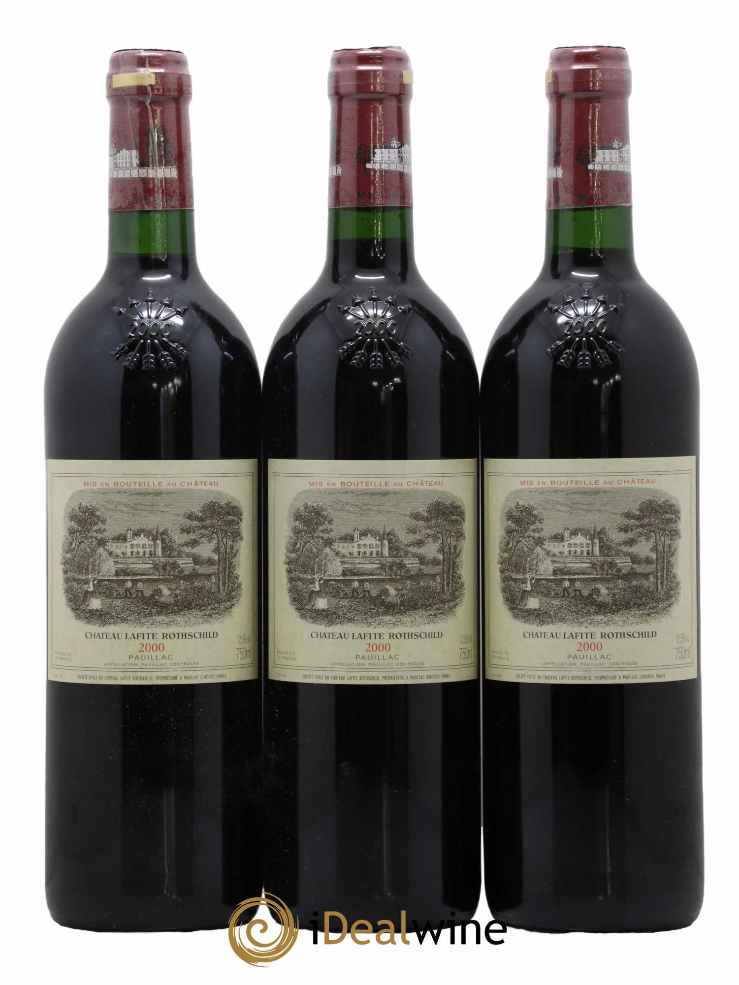 Château Lafite Rothschild 1er Grand Cru Classé 2000 - Lot de 12 bouteilles - 3