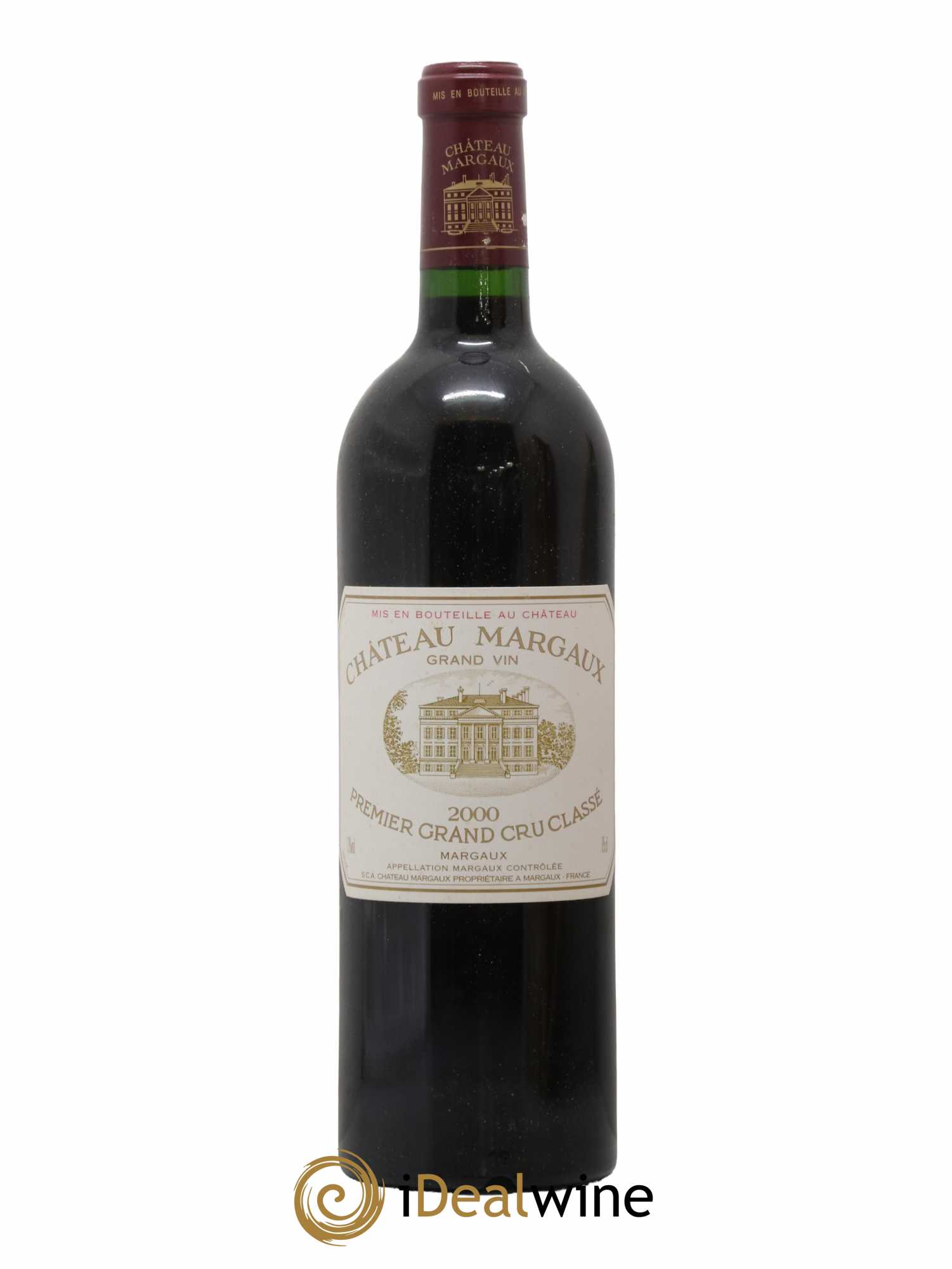 Château Margaux 1er Grand Cru Classé 2000 - Lot de 1 bouteille - 1