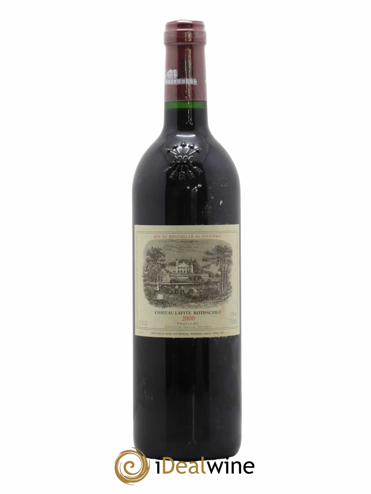 Château Lafite Rothschild 1er Grand Cru Classé 2000 - Posten von 1 Flasche - 0