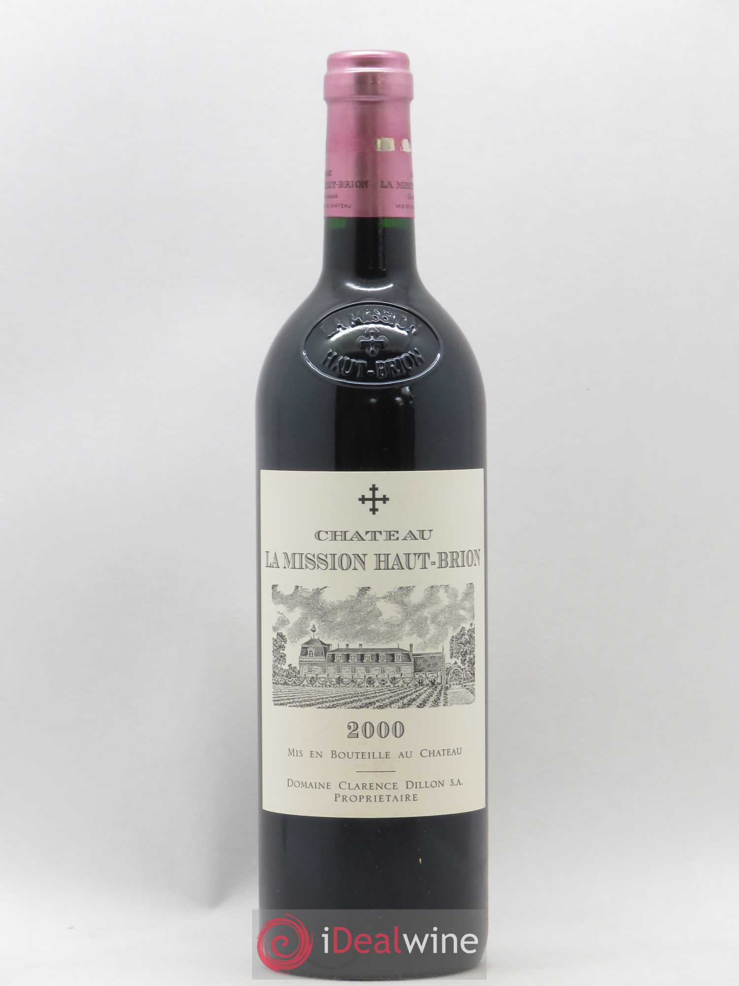 Château la Mission Haut-Brion Cru Classé de Graves 2000 - Lot de 1 bouteille - 0