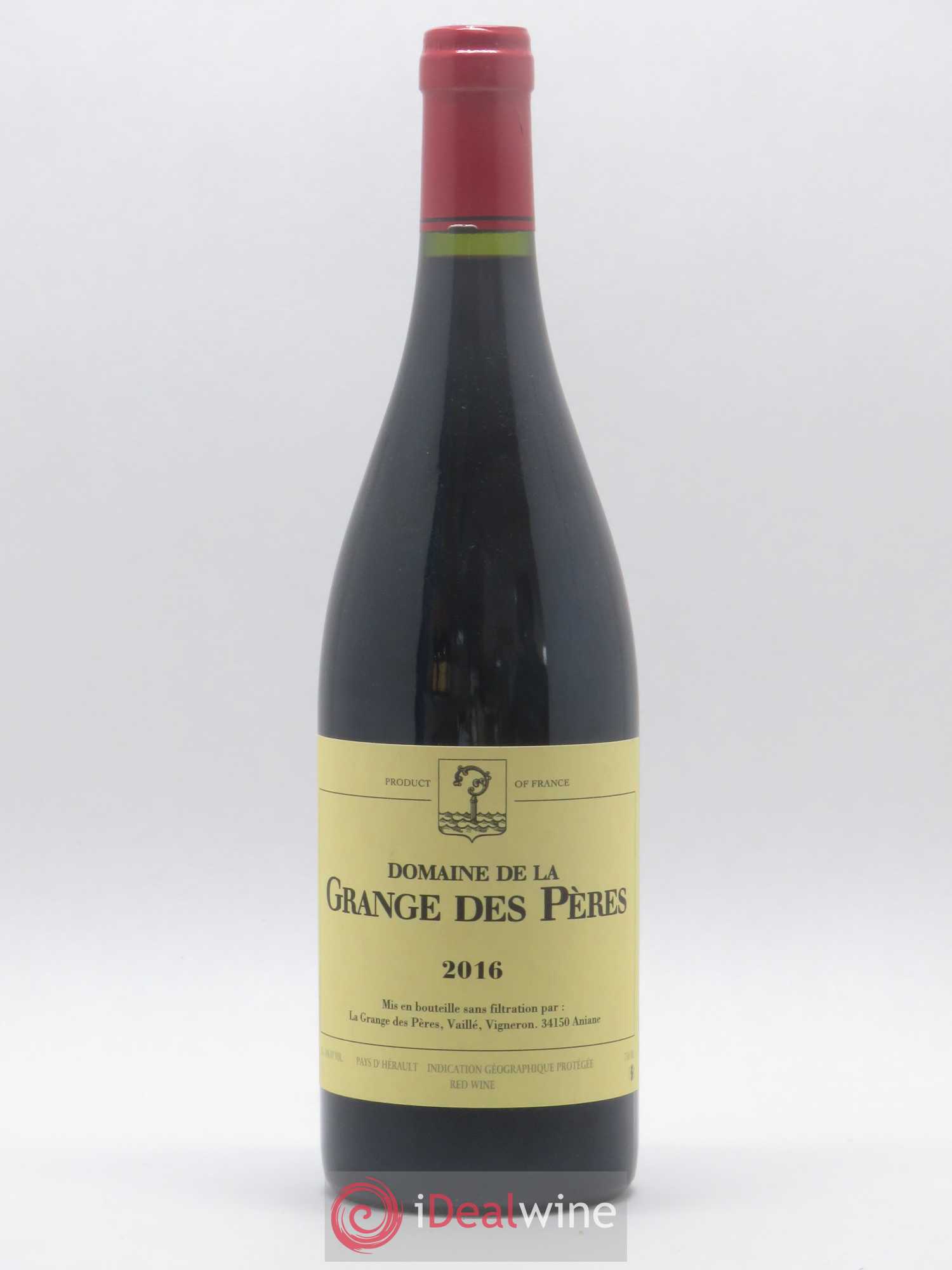 Pays d'Hérault Grange des Pères Laurent Vaillé 2016 - Lot de 1 bouteille - 0