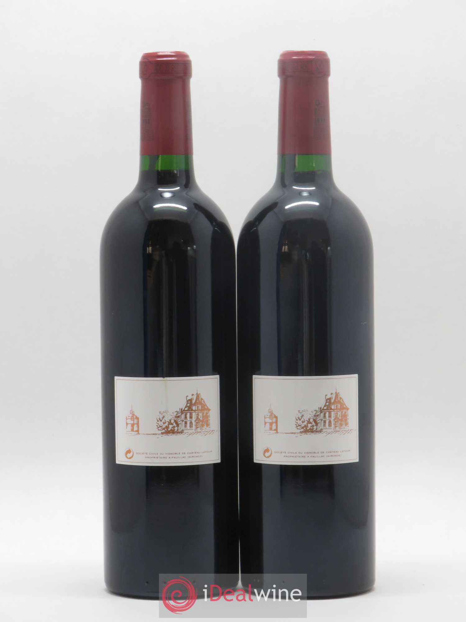 Château Latour 1er Grand Cru Classé 1997 - Lot de 2 bouteilles - 1