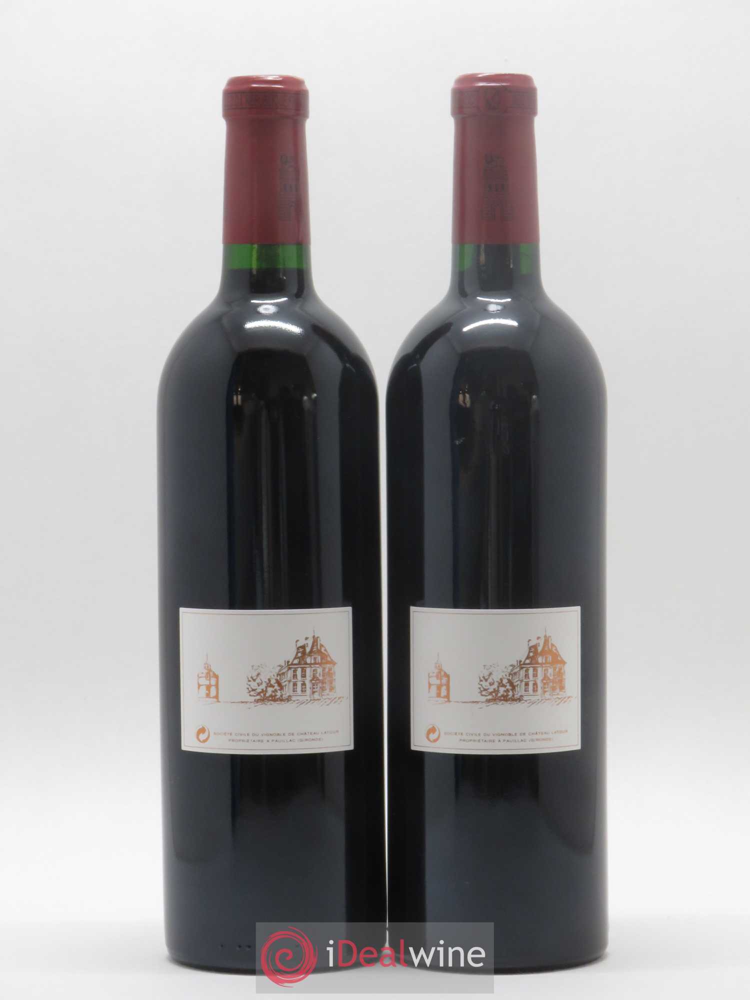 Château Latour 1er Grand Cru Classé 1998 - Lot de 2 bouteilles - 1