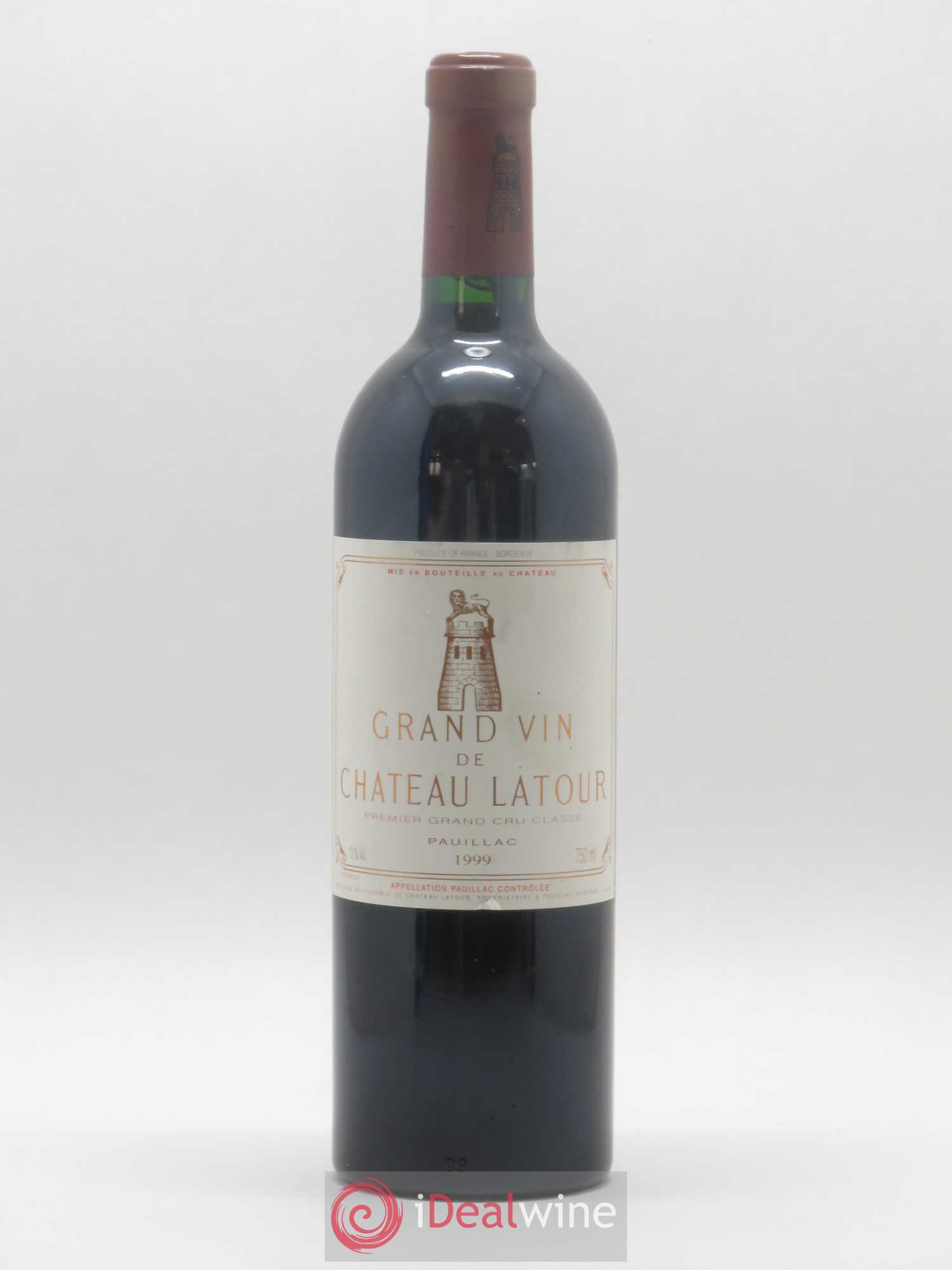 Château Latour 1er Grand Cru Classé 1999 - Lot de 1 bouteille - 0