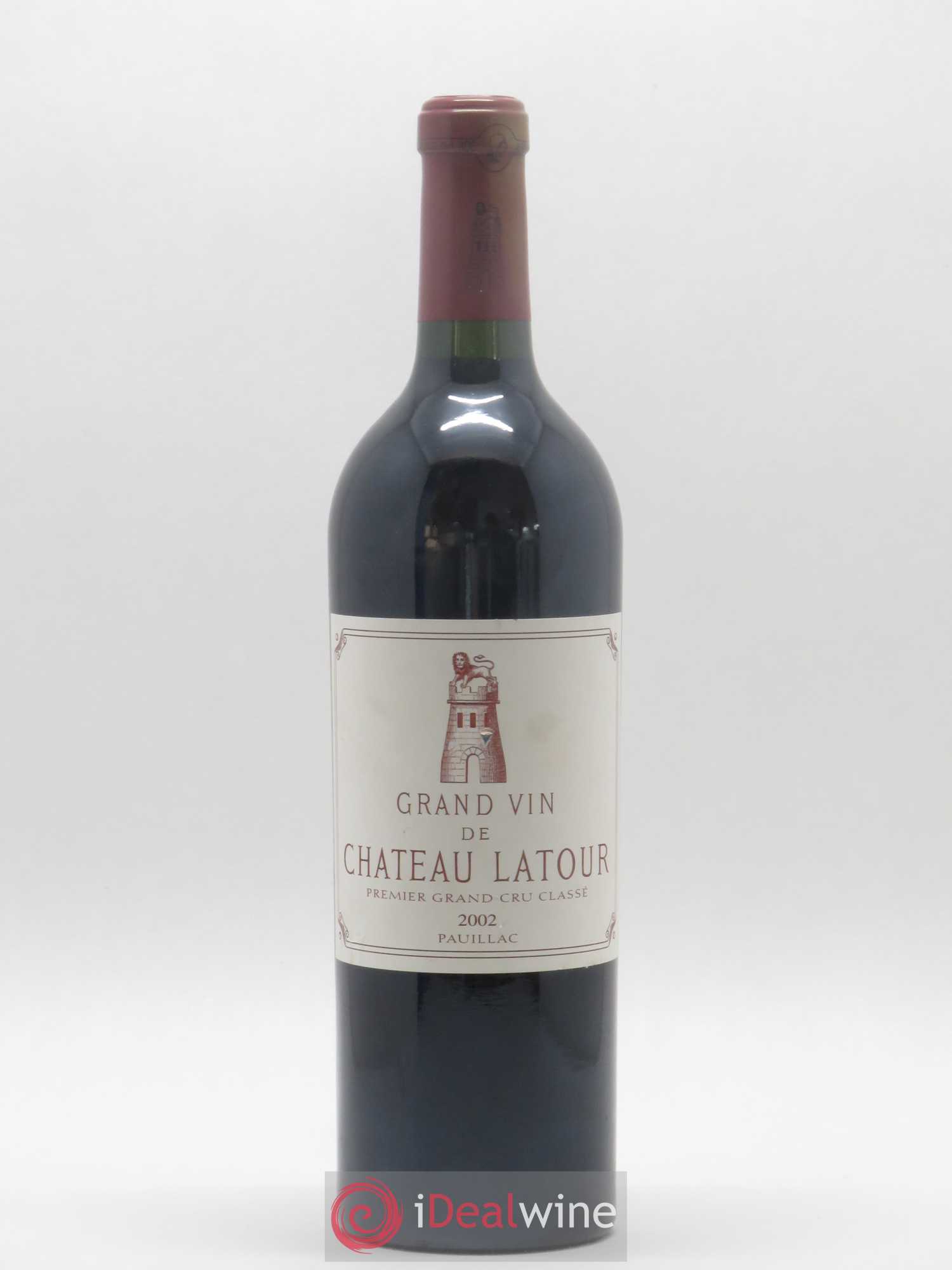 Château Latour 1er Grand Cru Classé 2002 - Lot de 1 bouteille - 0