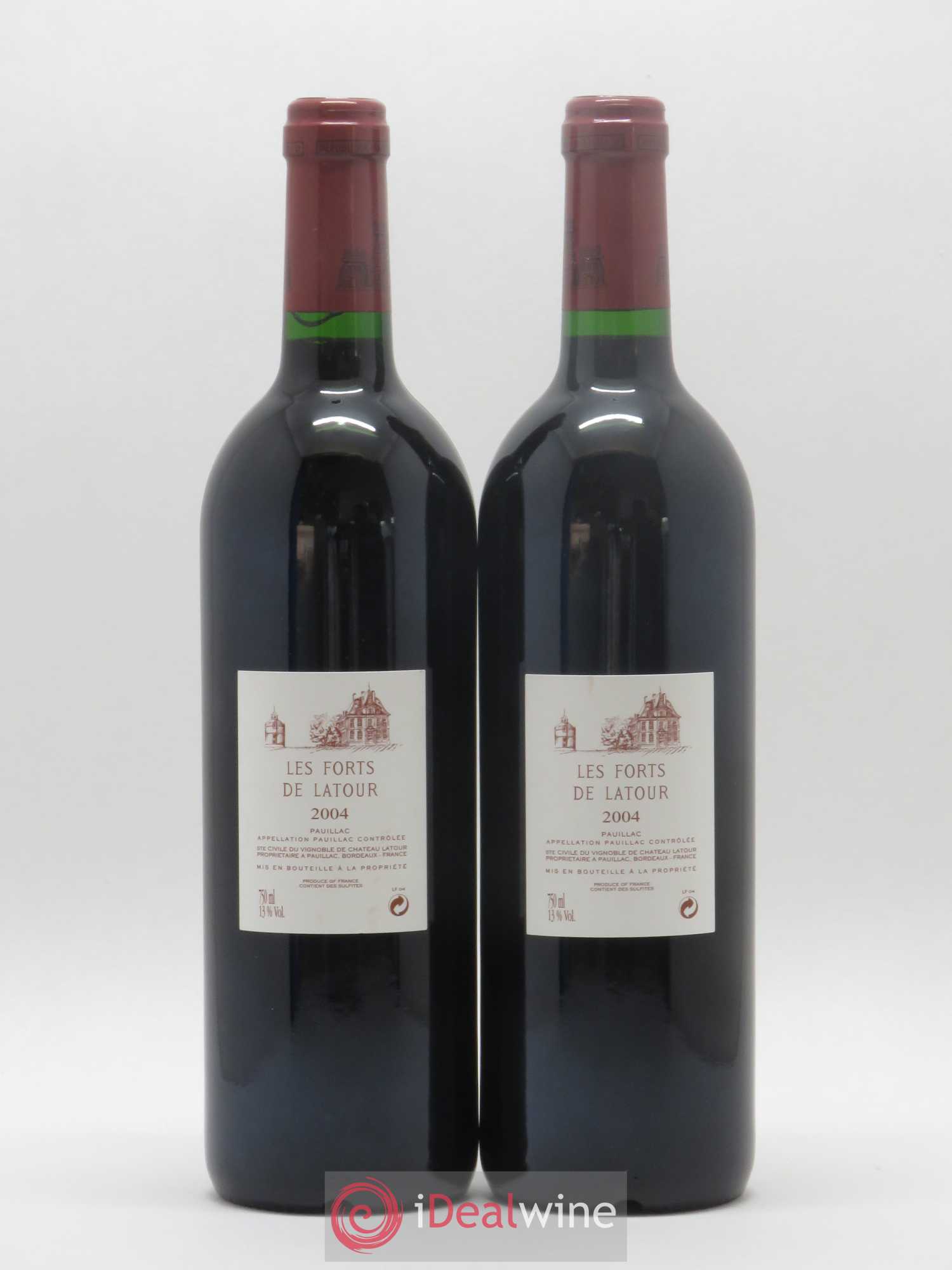 Les Forts de Latour Second Vin 2004 - Lot de 2 bouteilles - 1