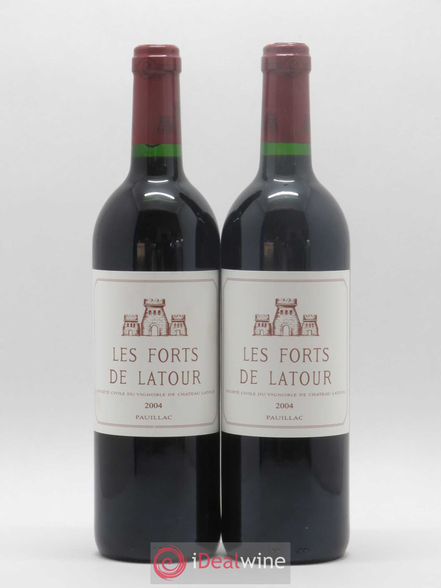 Les Forts de Latour Second Vin 2004 - Lot de 2 bouteilles - 0